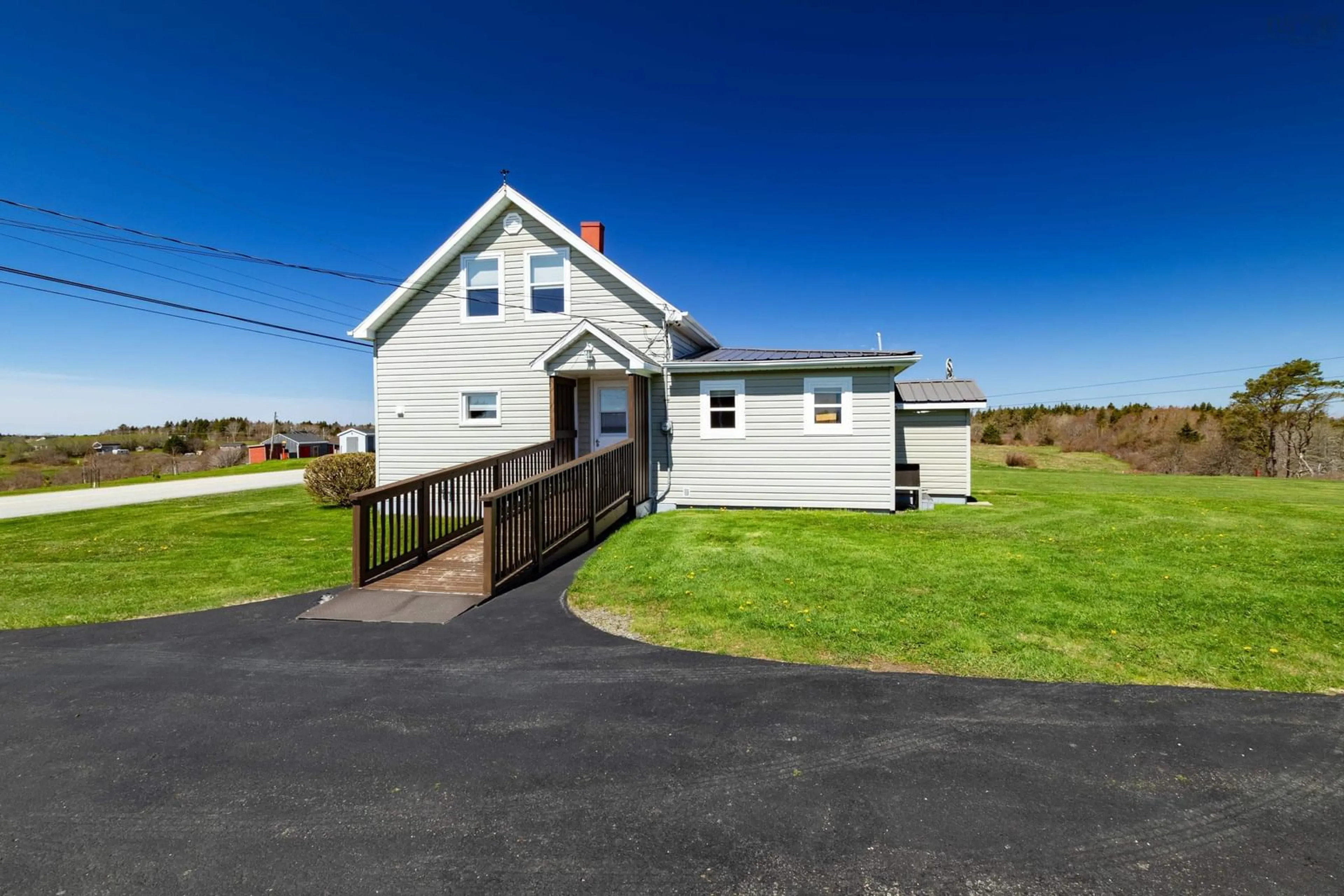 A pic from outside/outdoor area/front of a property/back of a property/a pic from drone, building for 815 Saulnierville Rd, Saulnierville Nova Scotia B0W 2Z0
