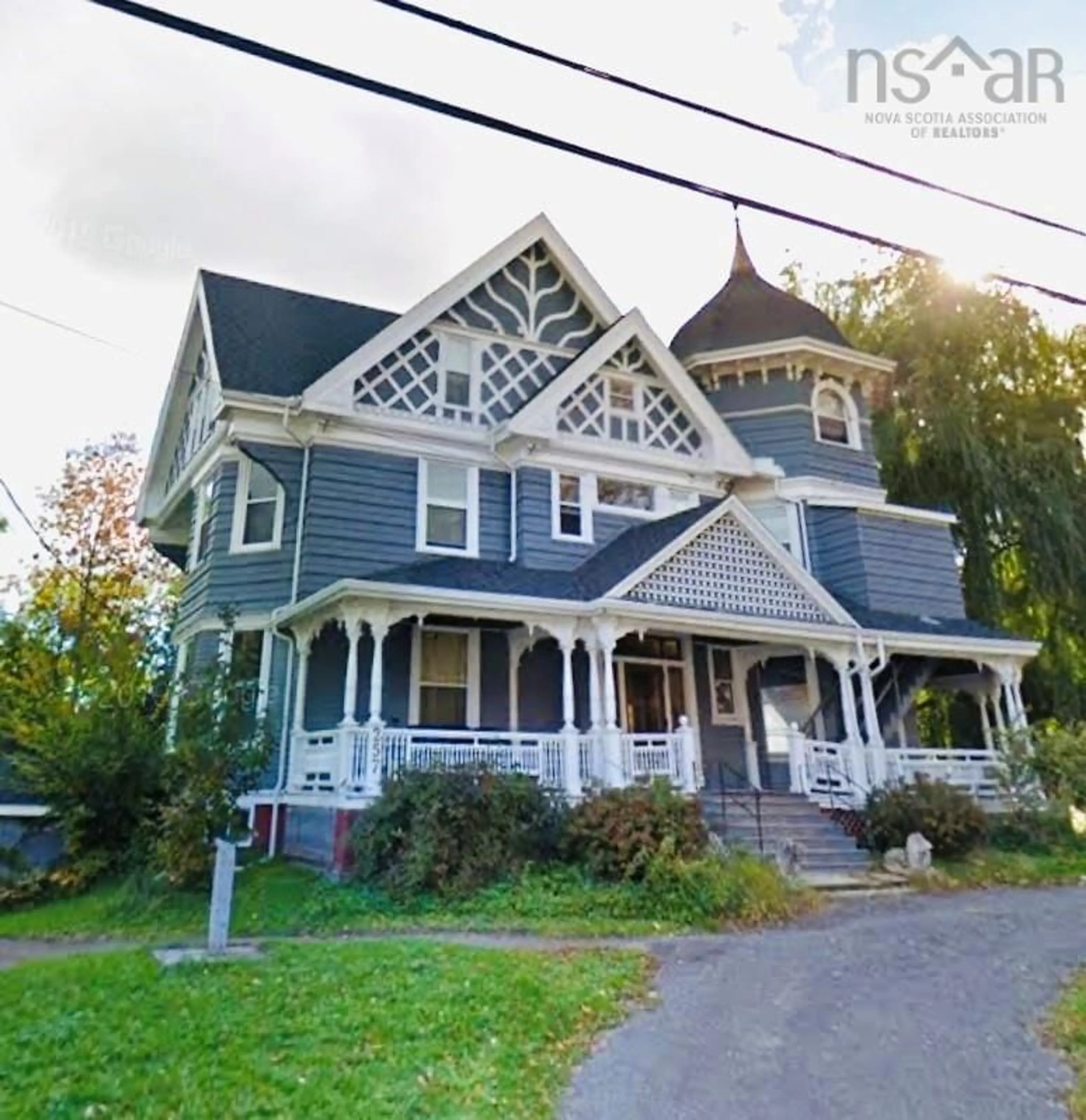 Home with vinyl exterior material, street for 257 Wiley Ave, Windsor Nova Scotia B0N 2T0