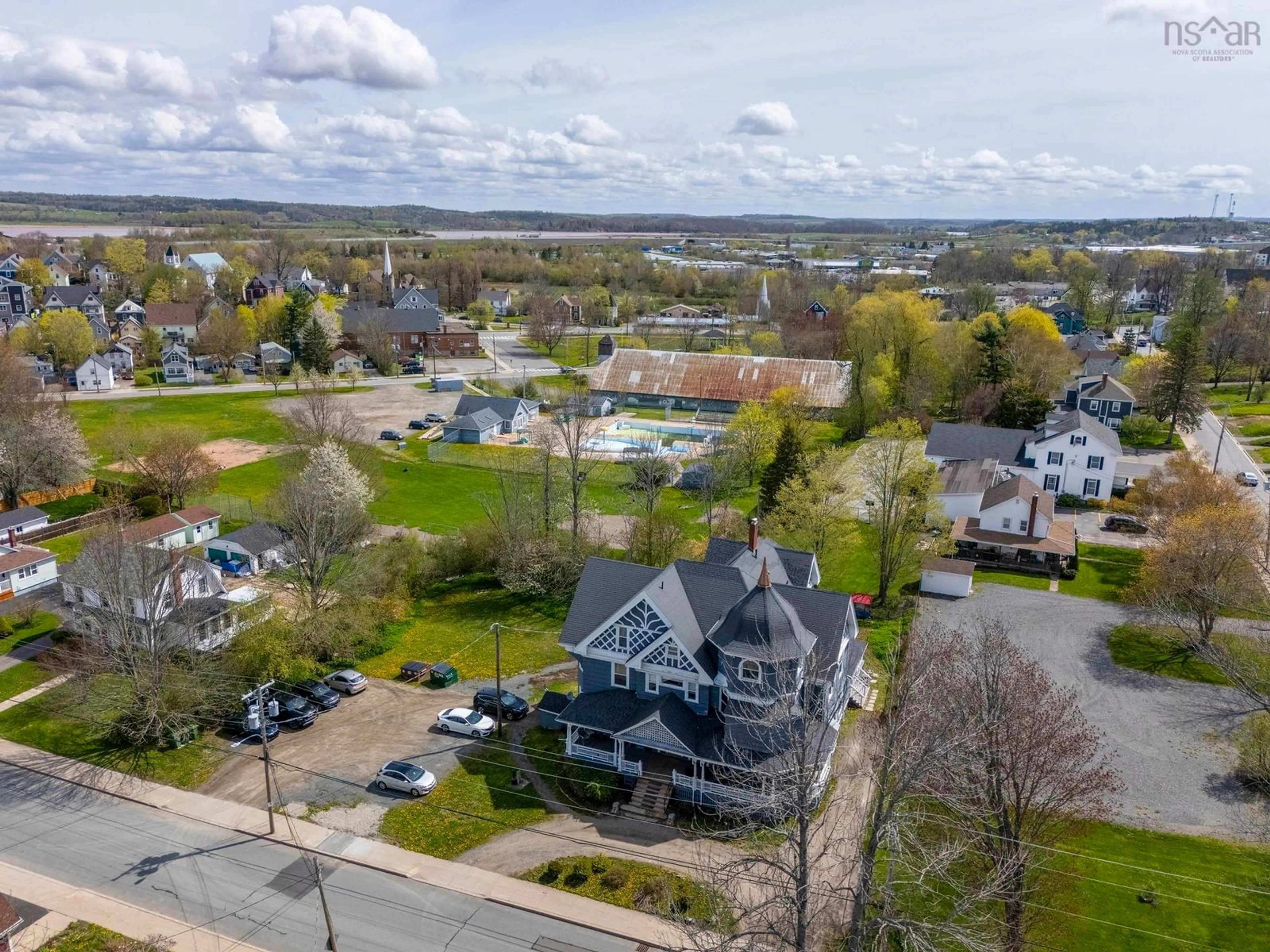A pic from outside/outdoor area/front of a property/back of a property/a pic from drone, unknown for 257 Wiley Ave, Windsor Nova Scotia B0N 2T0