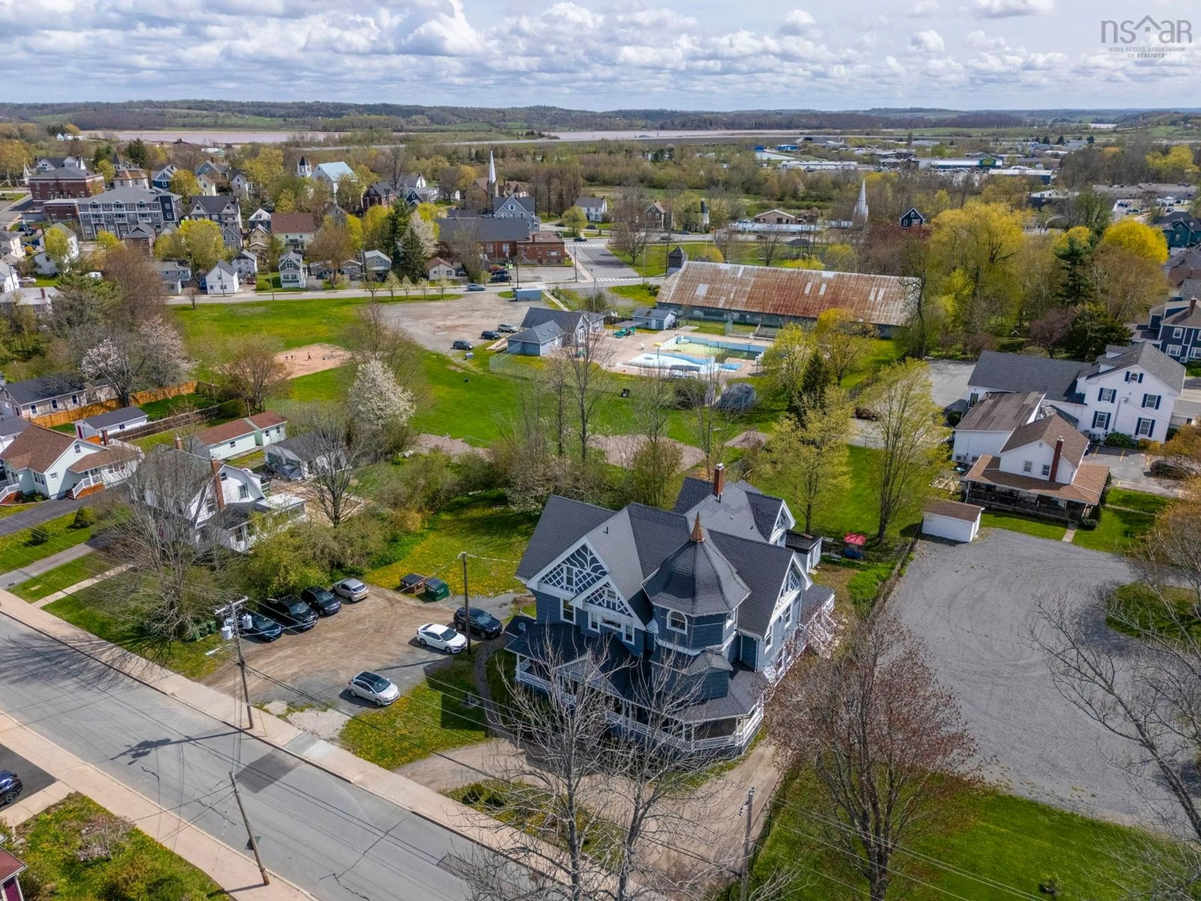 A pic from outside/outdoor area/front of a property/back of a property/a pic from drone, street for 257 Wiley Ave, Windsor Nova Scotia B0N 2T0