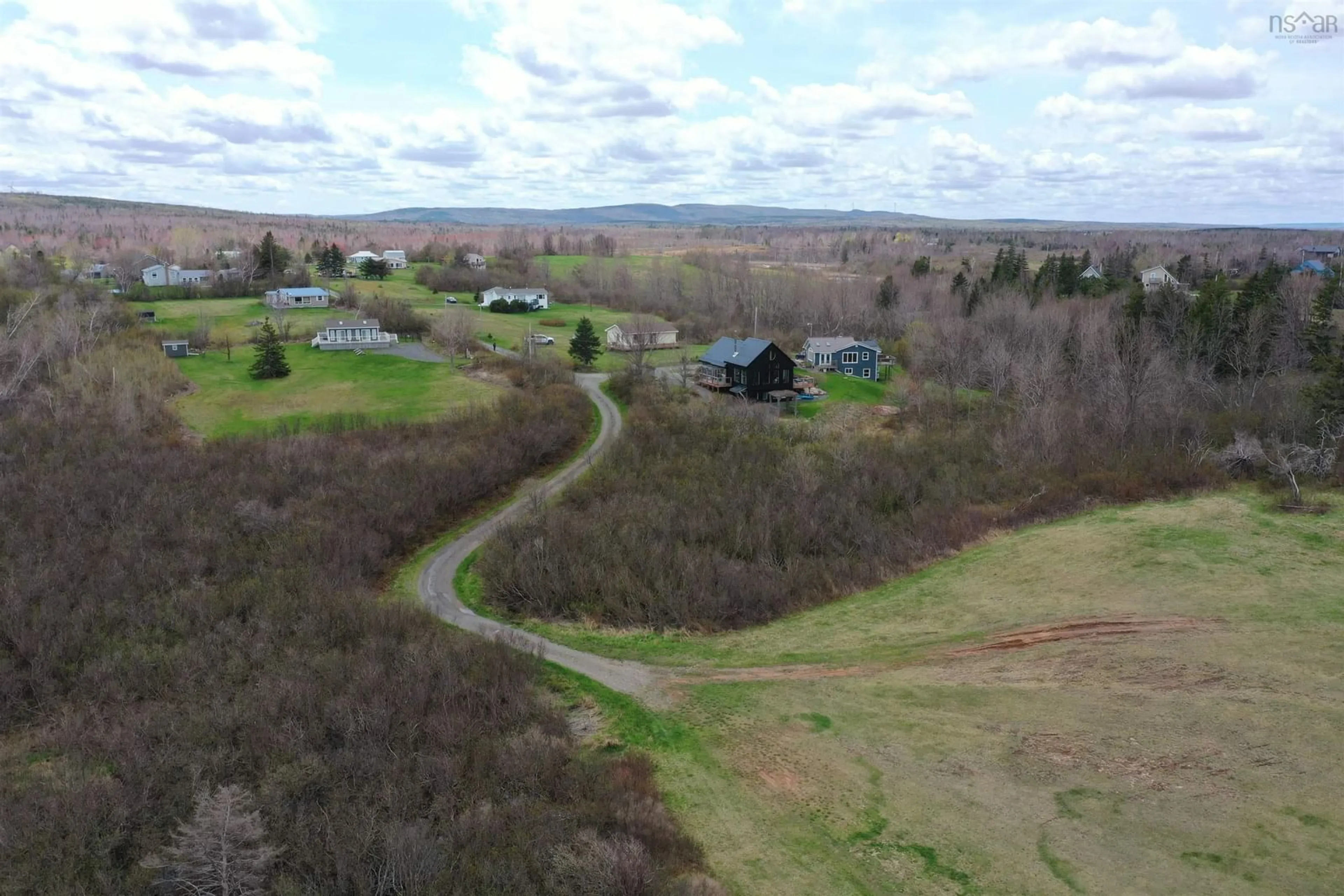 A pic from outside/outdoor area/front of a property/back of a property/a pic from drone, unknown for 105 Murdocks Lane, Ponds Nova Scotia B0K 1G0