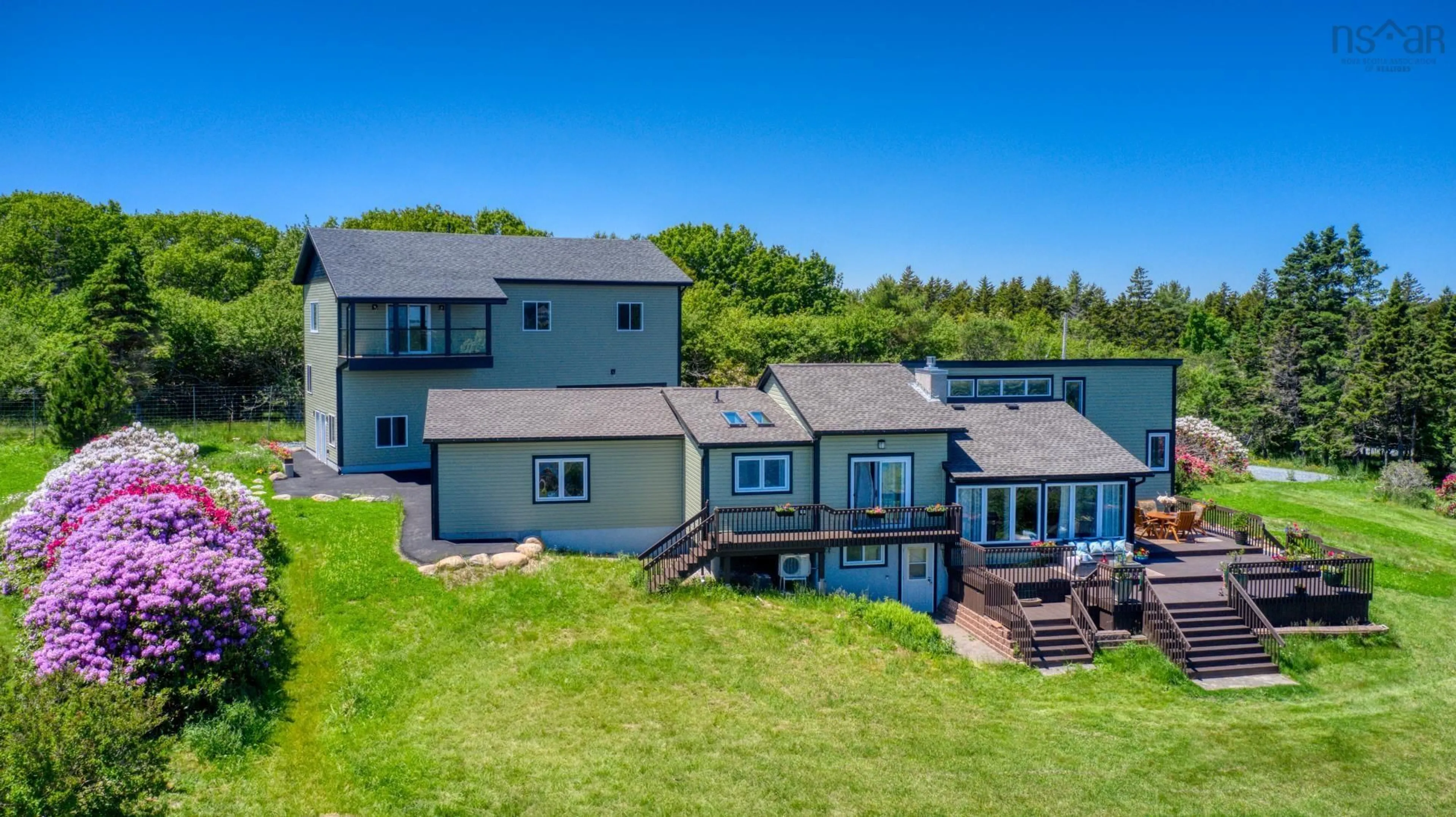 A pic from outside/outdoor area/front of a property/back of a property/a pic from drone, water/lake/river/ocean view for 177 Corkums Island Rd, Corkums Island Nova Scotia B0J 2C0