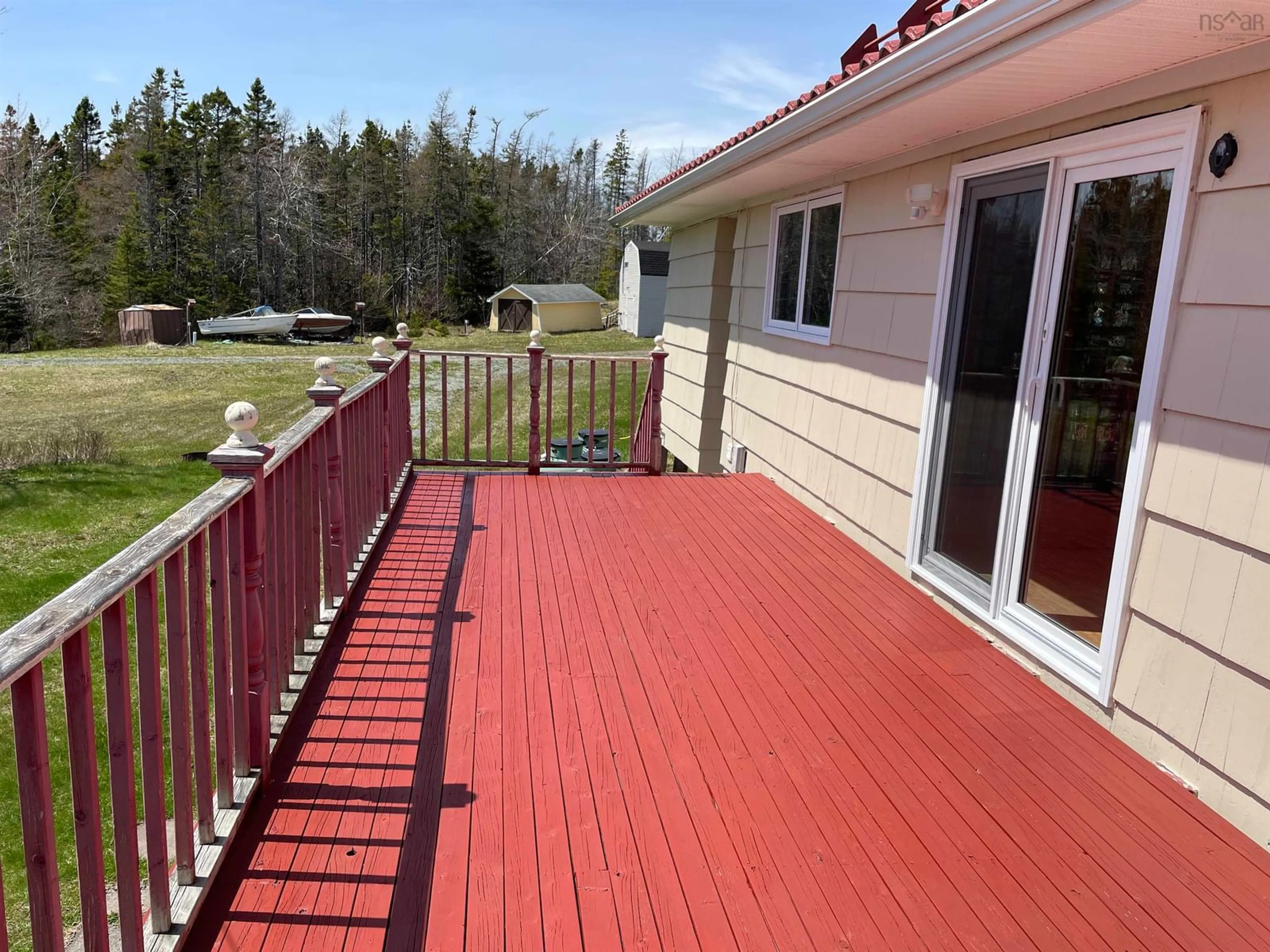 Patio, unknown for 346 Grandique Ferry Rd, Louisdale Nova Scotia B0E 1V0