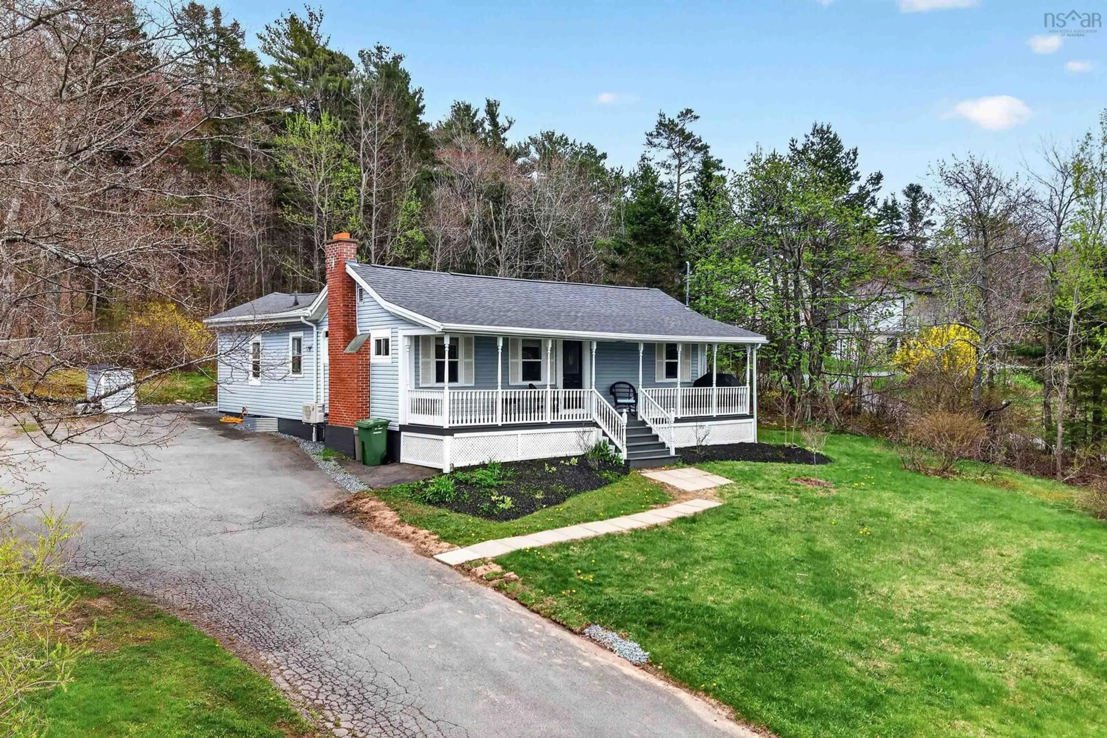 Home with vinyl exterior material, street for 613 Beaver Bank Rd, Beaver Bank Nova Scotia B4G 1B7