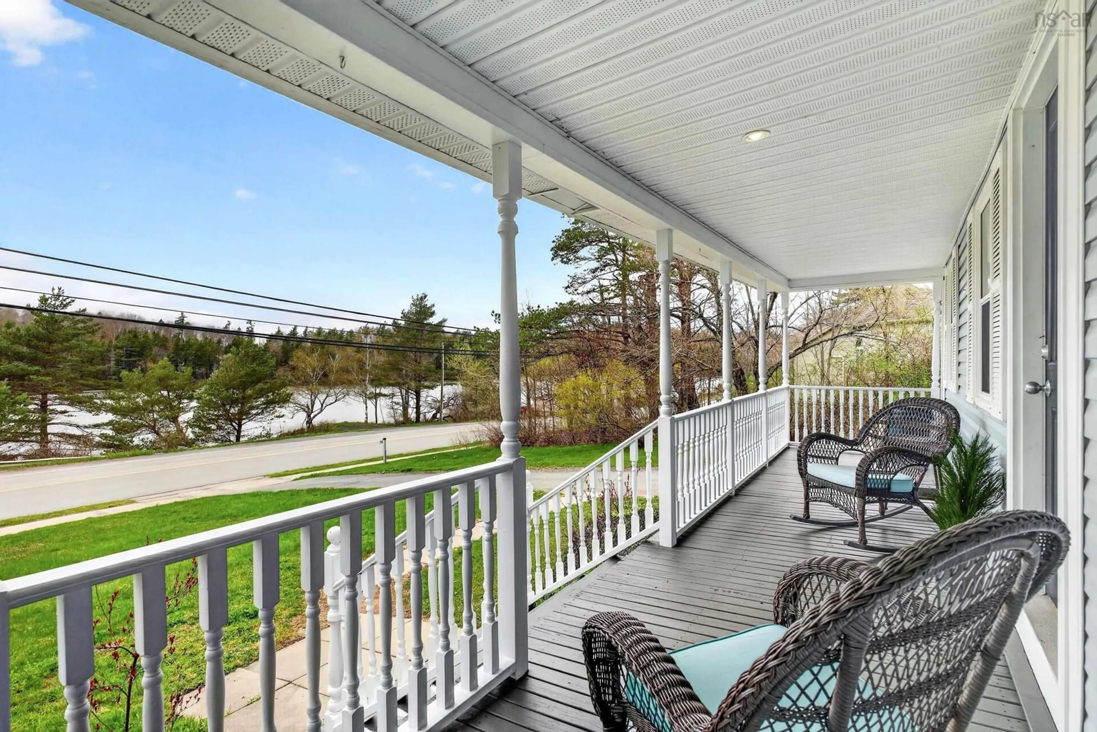 Patio, water/lake/river/ocean view for 613 Beaver Bank Rd, Beaver Bank Nova Scotia B4G 1B7