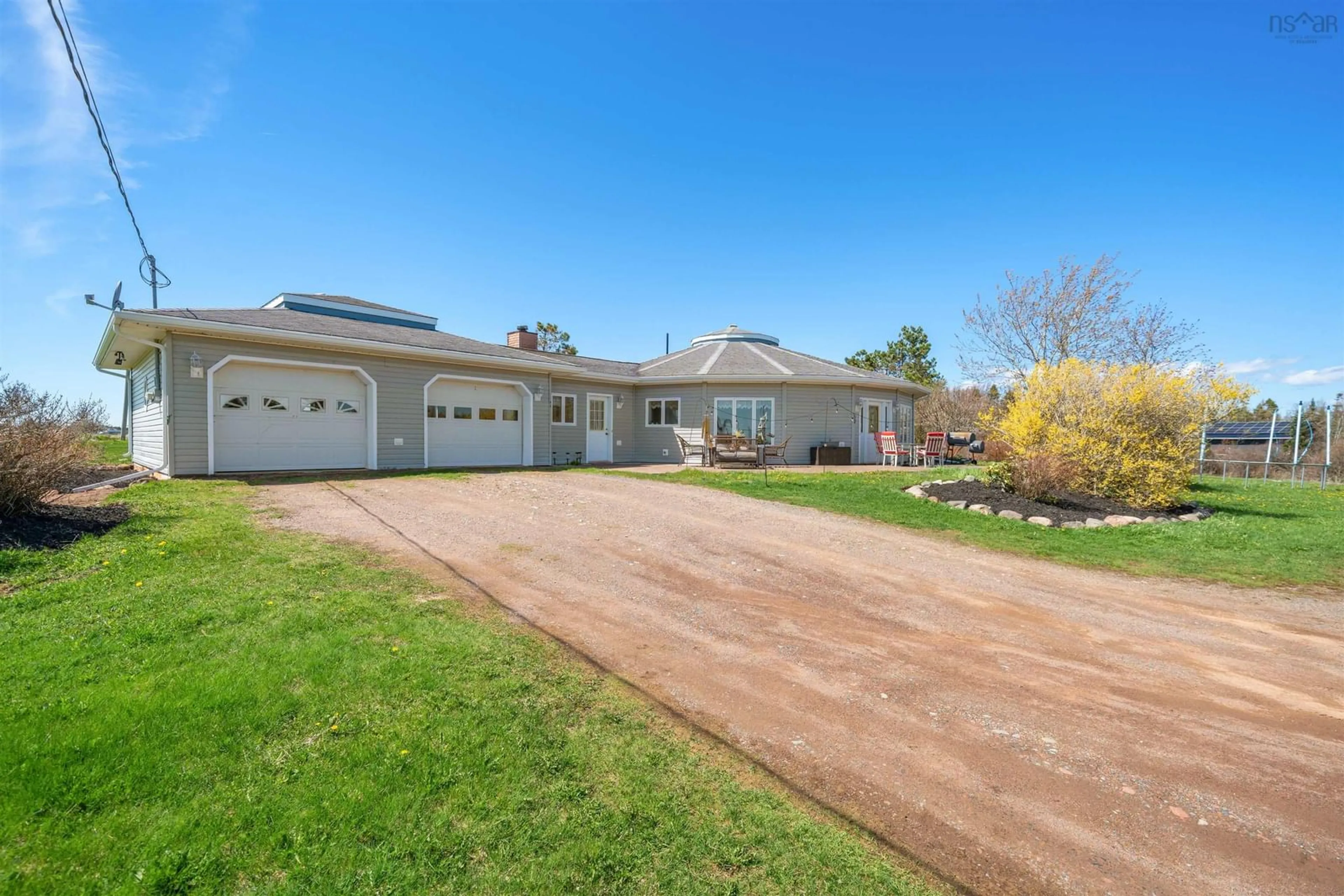 A pic from outside/outdoor area/front of a property/back of a property/a pic from drone, street for 53 Sanctuary Dr, Masstown Nova Scotia B0M 1G0