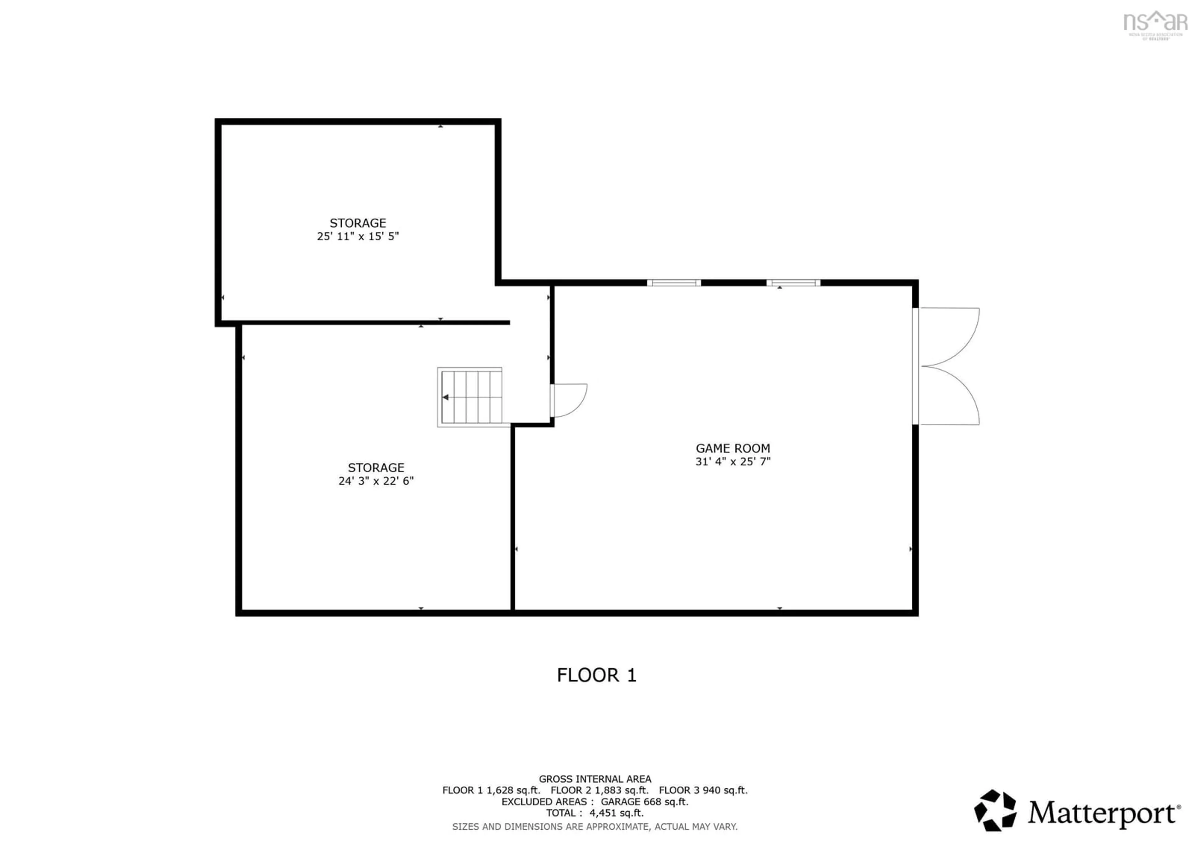 Floor plan for 40 Fundy Dr, Truro Nova Scotia B2N 5Z3