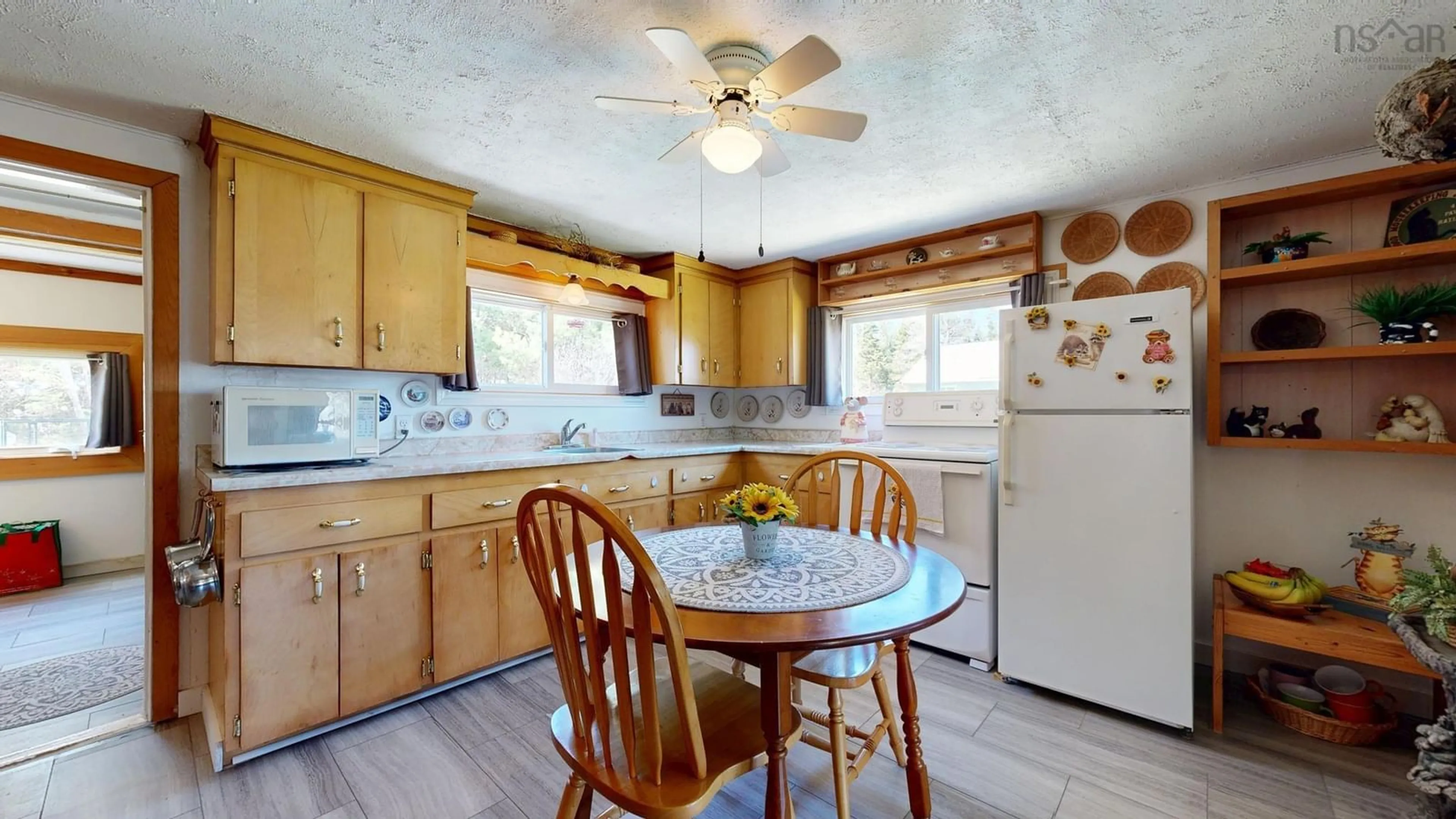 Standard kitchen, ceramic/tile floor for 545 12 Hwy, Chester Basin Nova Scotia B0J 1K0