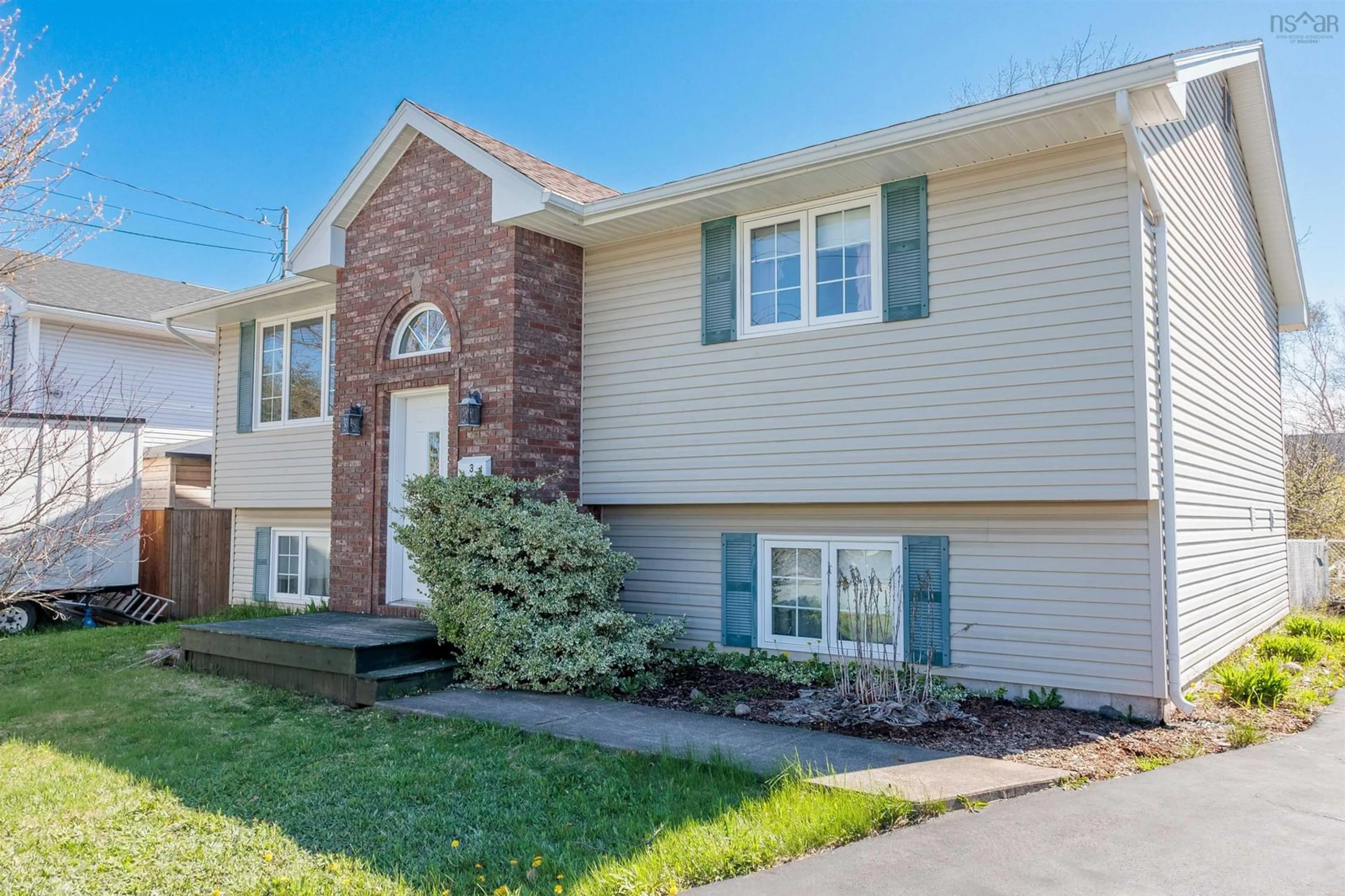 Home with vinyl exterior material, street for 3 Fury Dr, Dartmouth Nova Scotia B3A 4Y1