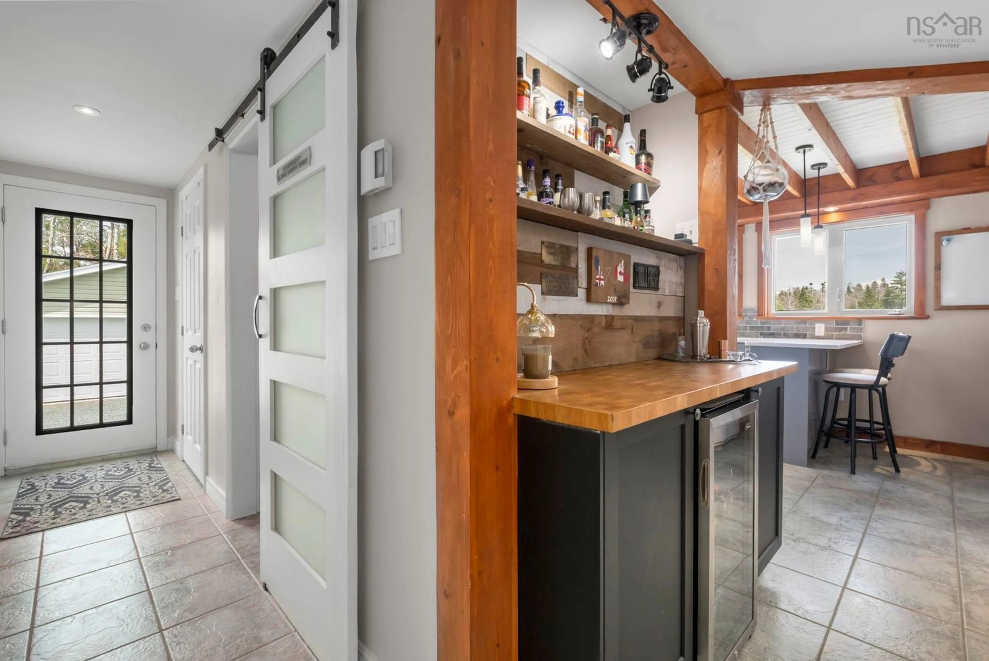 Open concept kitchen, ceramic/tile floor for 36 Alan Dr, Gaetz Brook Nova Scotia B0J 2L0