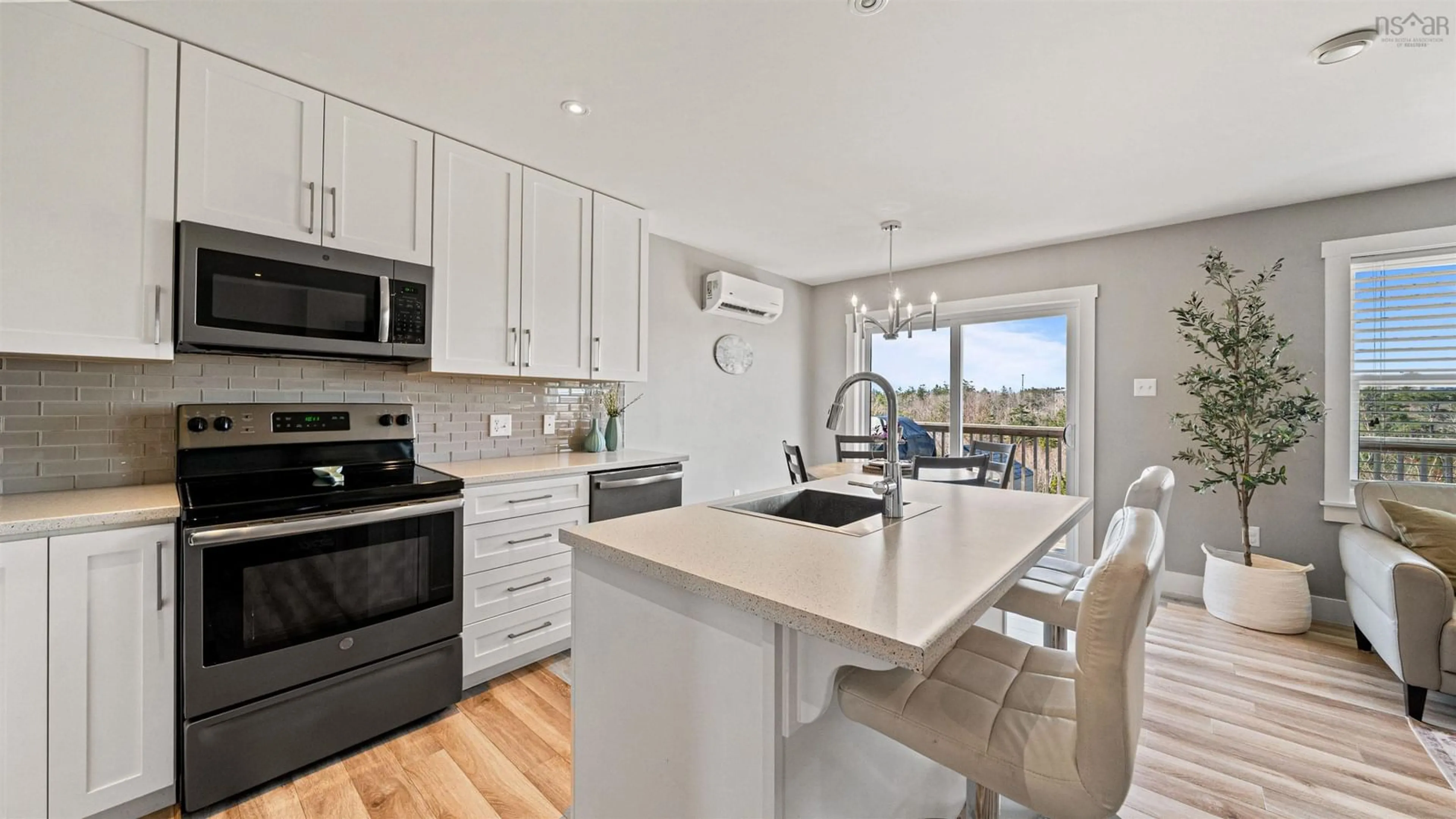 Open concept kitchen, unknown for 121 Lier Ridge, Spryfield Nova Scotia B3P 0E1