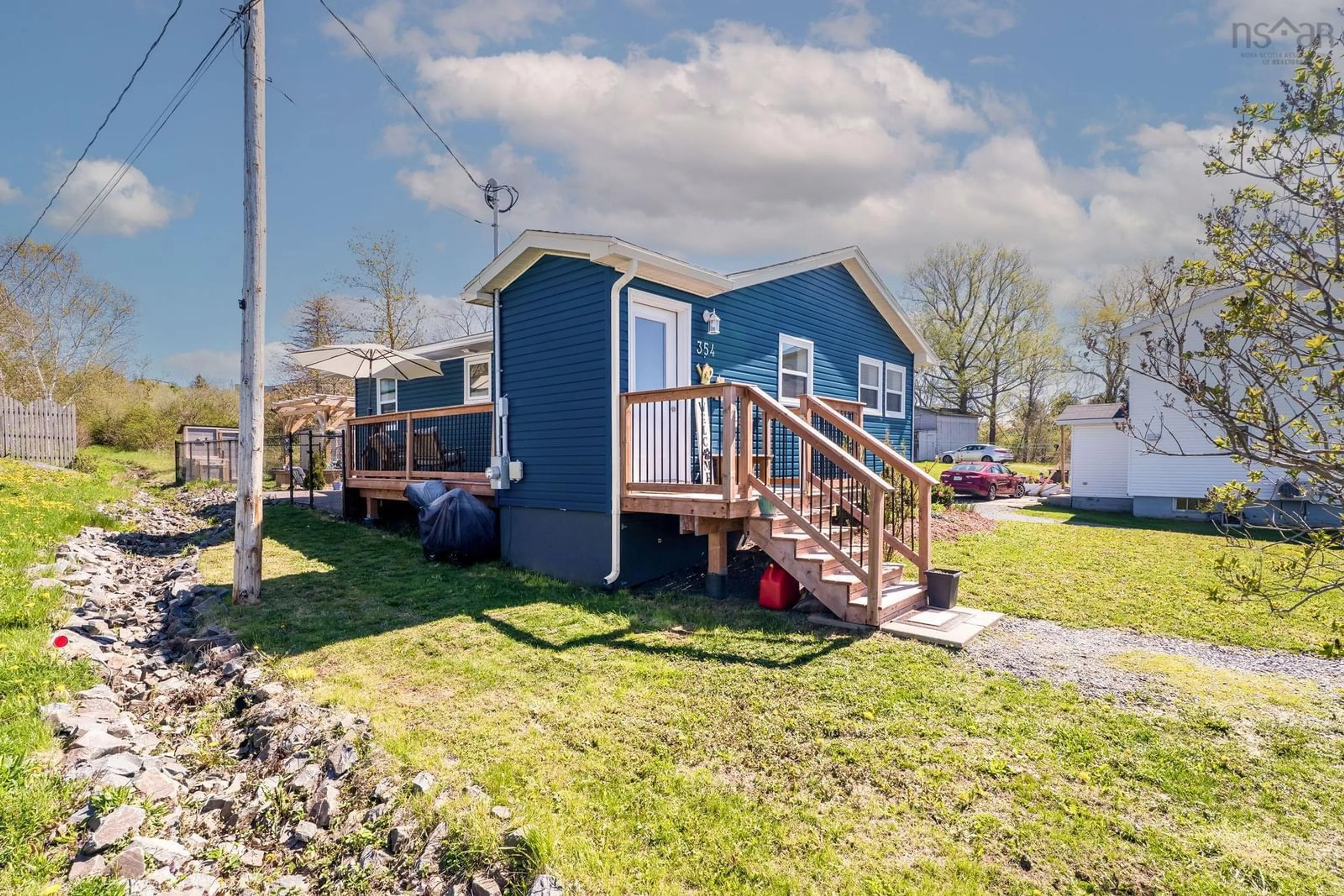 A pic from outside/outdoor area/front of a property/back of a property/a pic from drone, unknown for 354 Wentworth Rd, Windsor Nova Scotia B0N 2T0