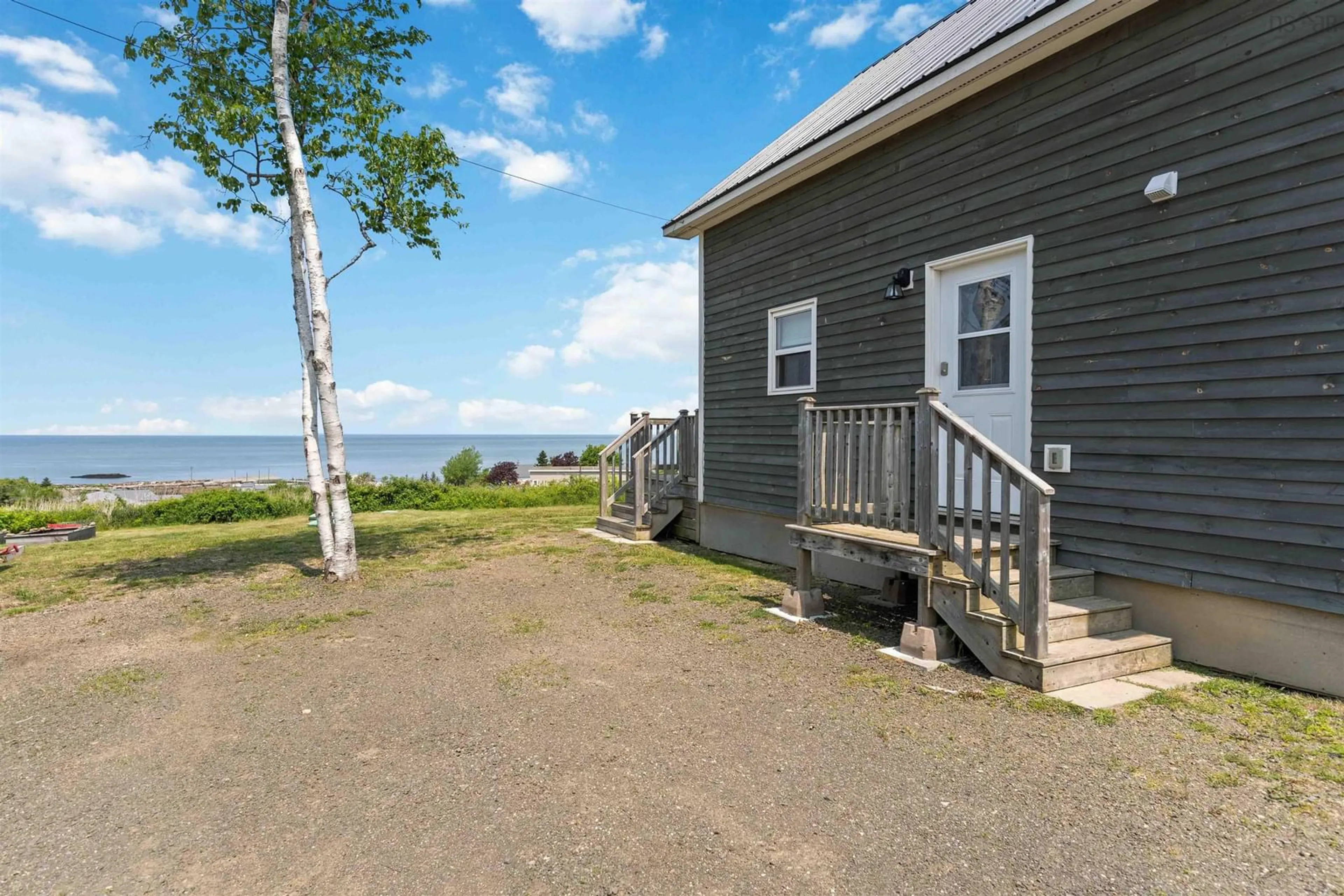 Patio, water/lake/river/ocean view for 44 Northwinds Lane, Parkers Cove Nova Scotia B0S 1A0