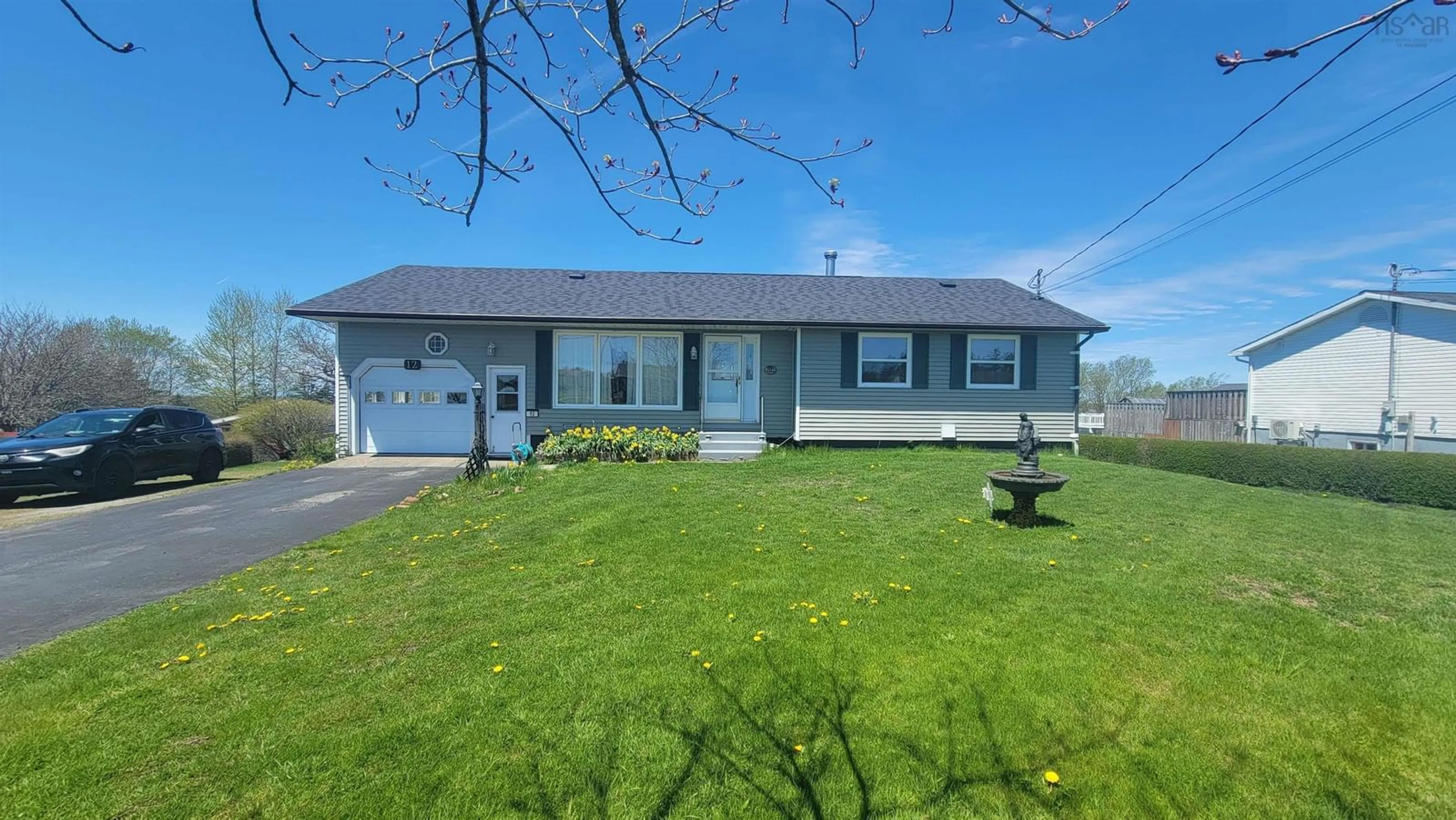 Home with vinyl exterior material, street for 12 Haley Rd, Yarmouth Nova Scotia B5A 5H4
