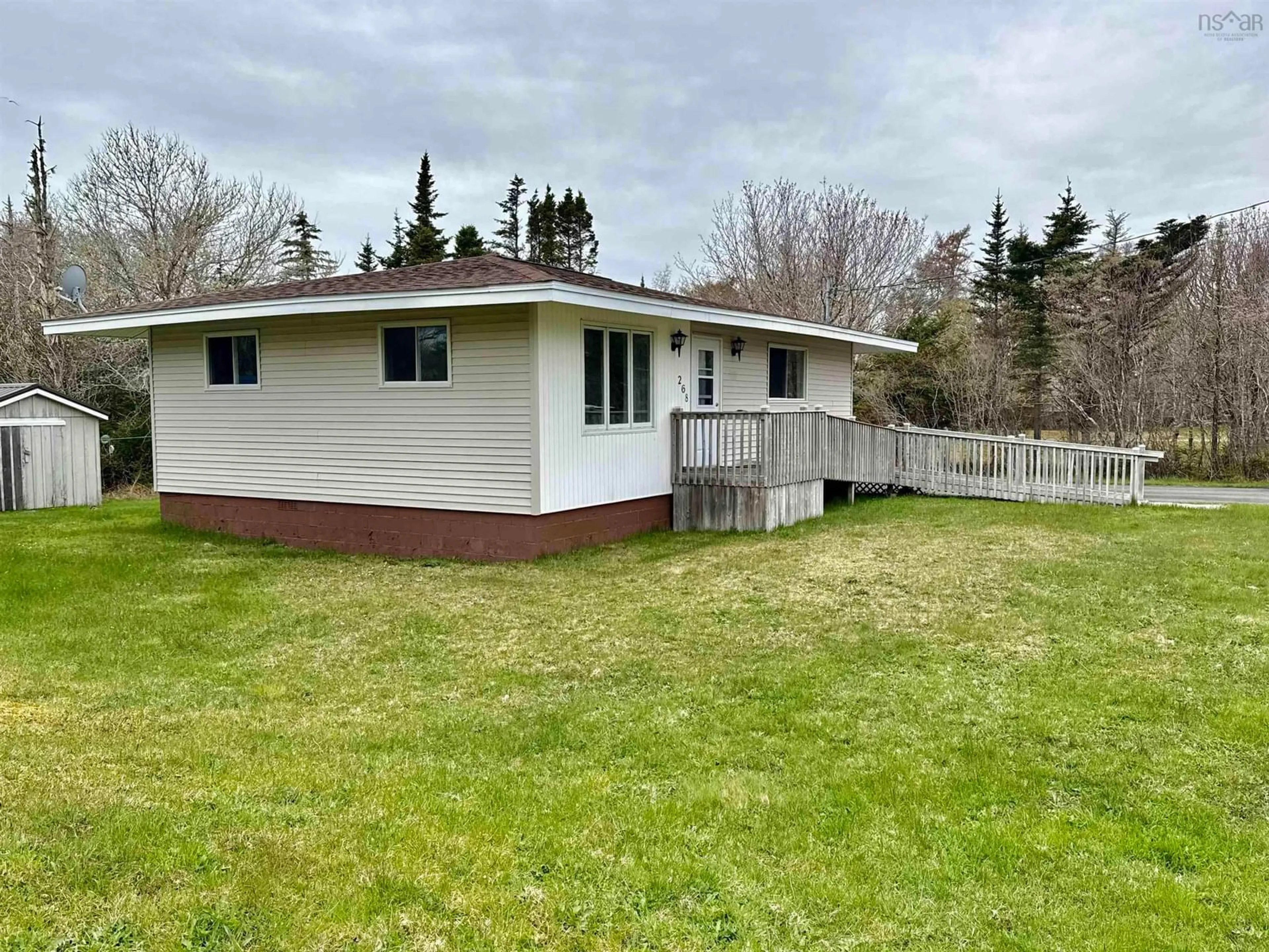 A pic from outside/outdoor area/front of a property/back of a property/a pic from drone, unknown for 268 Stoney Island Rd, Stoney Island Nova Scotia B0W 3J0