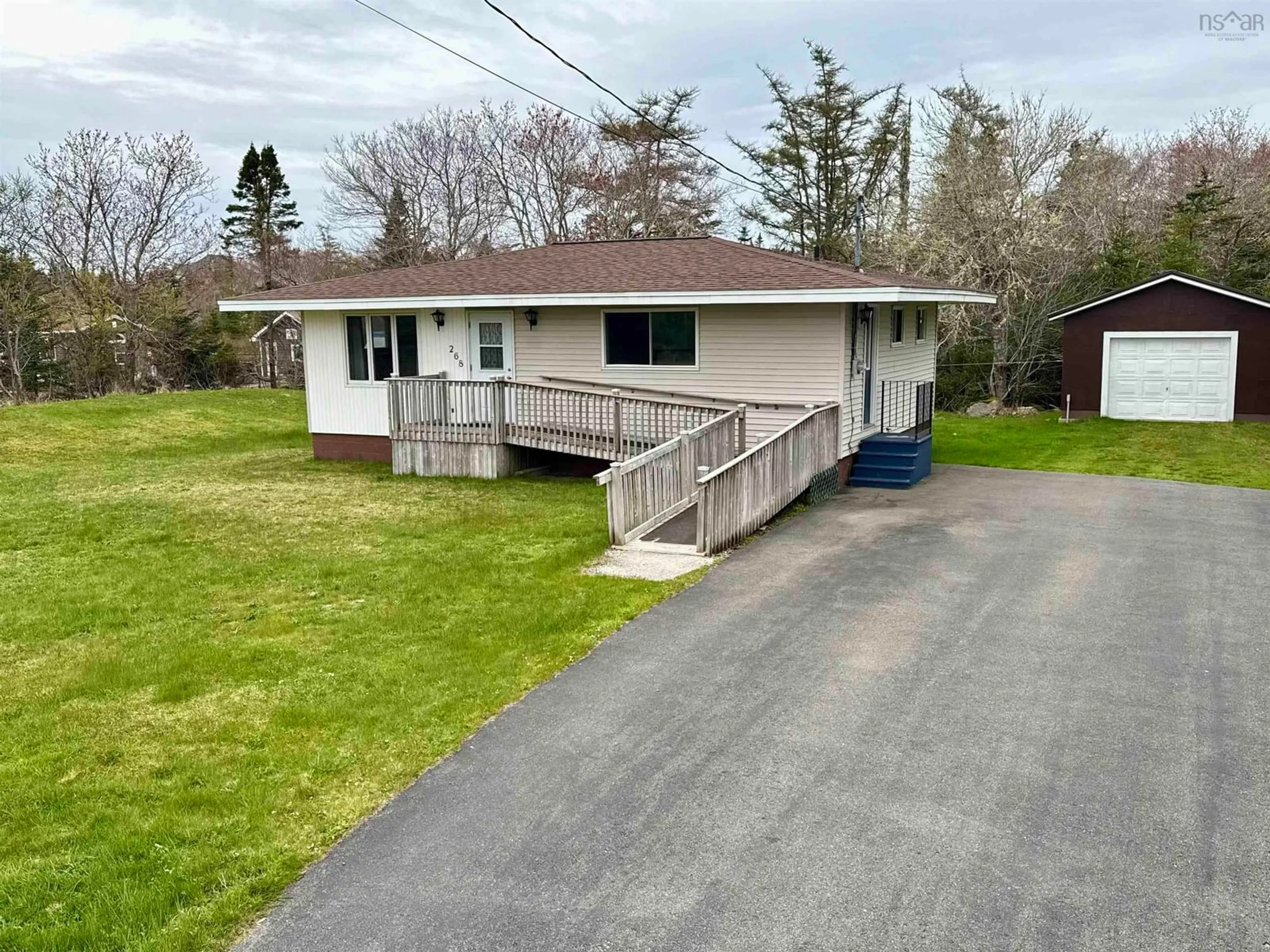 A pic from outside/outdoor area/front of a property/back of a property/a pic from drone, street for 268 Stoney Island Rd, Stoney Island Nova Scotia B0W 3J0