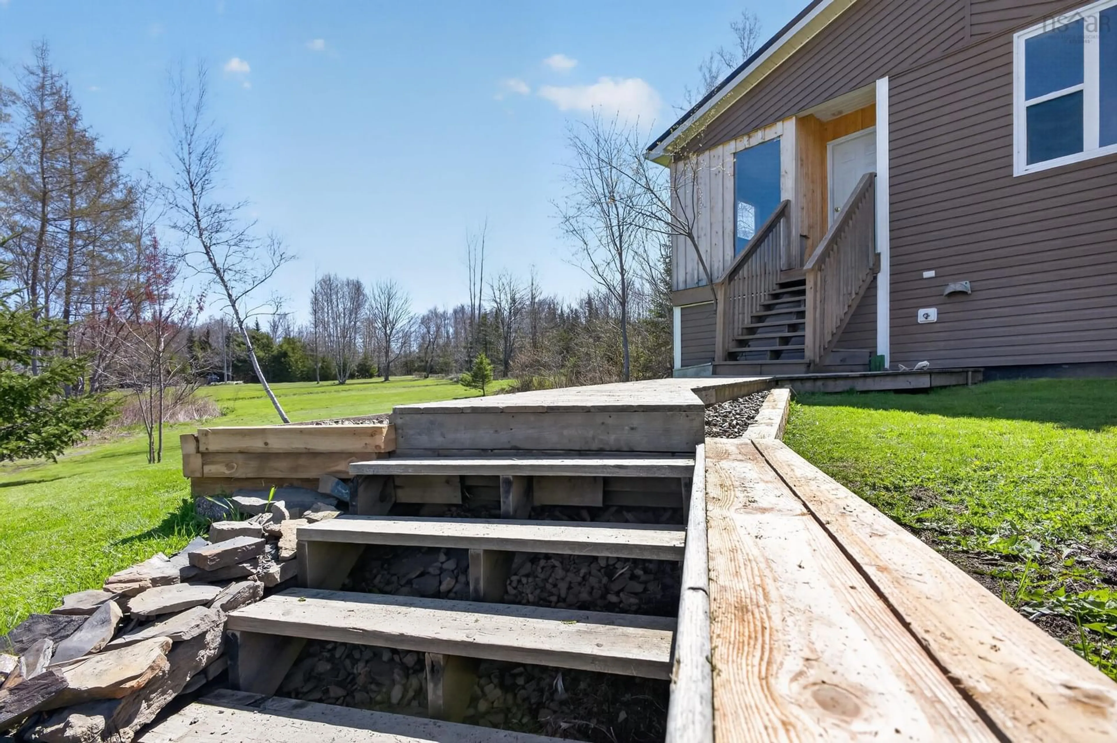 Patio, water/lake/river/ocean view for 679 & 701 Findley Rd, Northfield Nova Scotia B0N 1T0