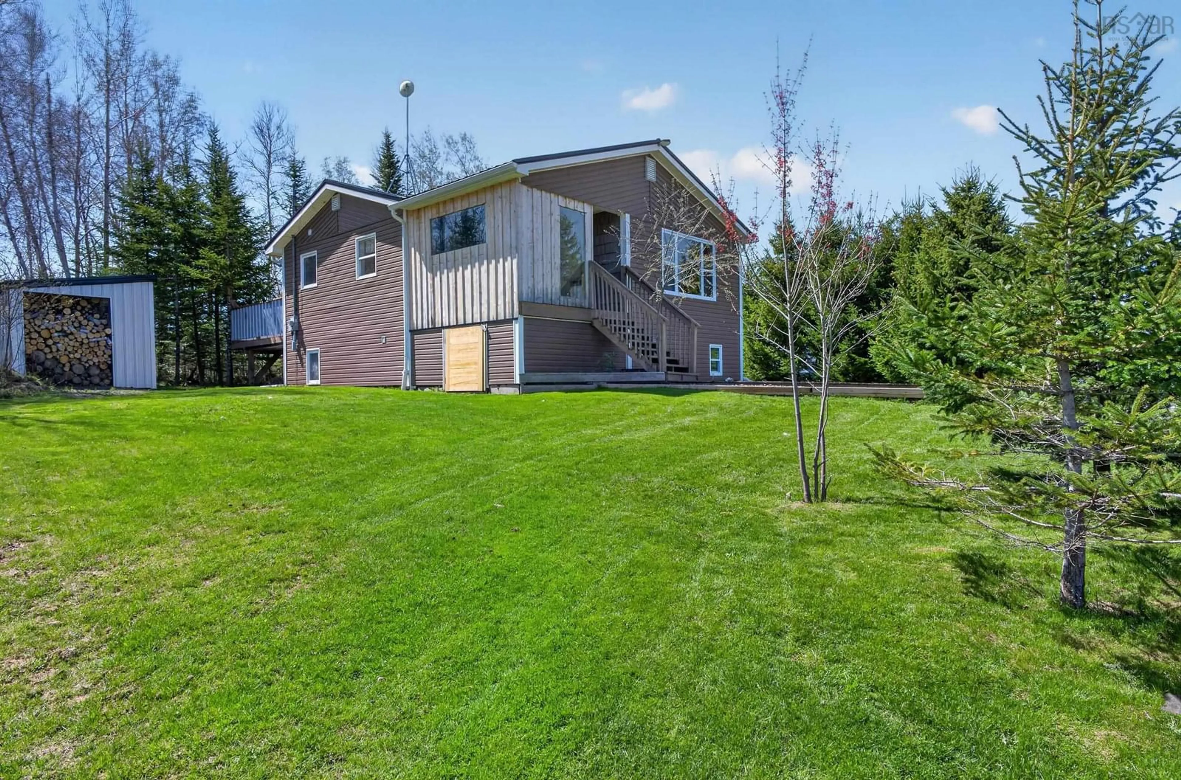 A pic from outside/outdoor area/front of a property/back of a property/a pic from drone, unknown for 679 & 701 Findley Rd, Northfield Nova Scotia B0N 1T0