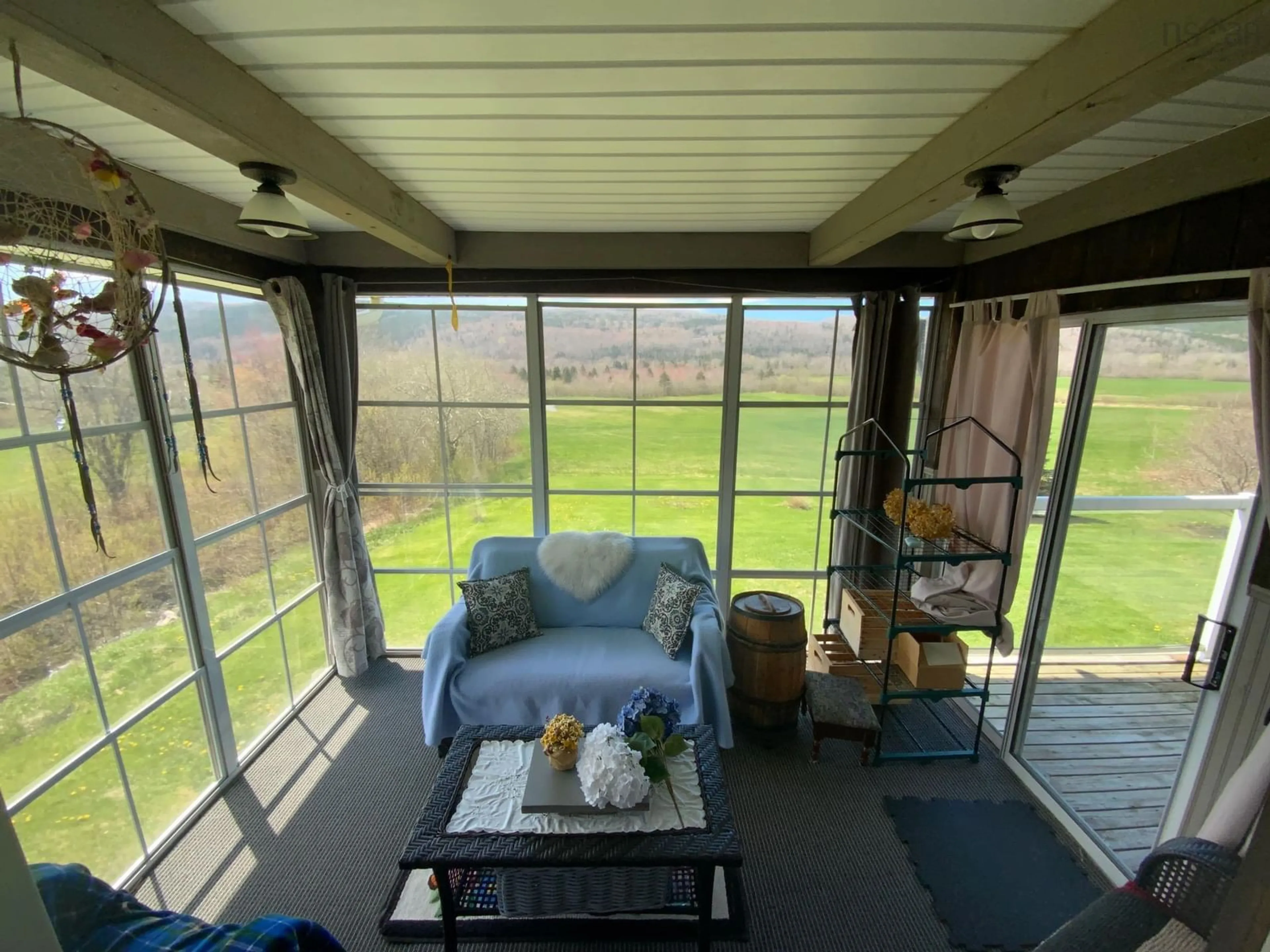 Patio, water/lake/river/ocean view for 444 North Riverside Road, Guysborough Intervale Nova Scotia B0H 1G0