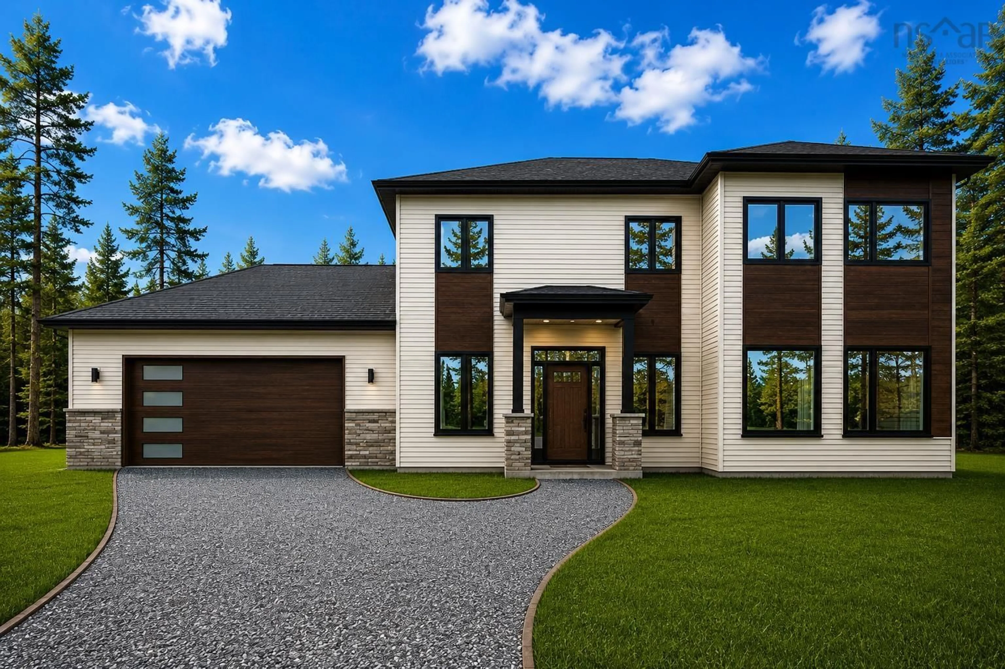 Home with brick exterior material, street for 280 Marwood Dr, Lucasville Nova Scotia B4B 2T3