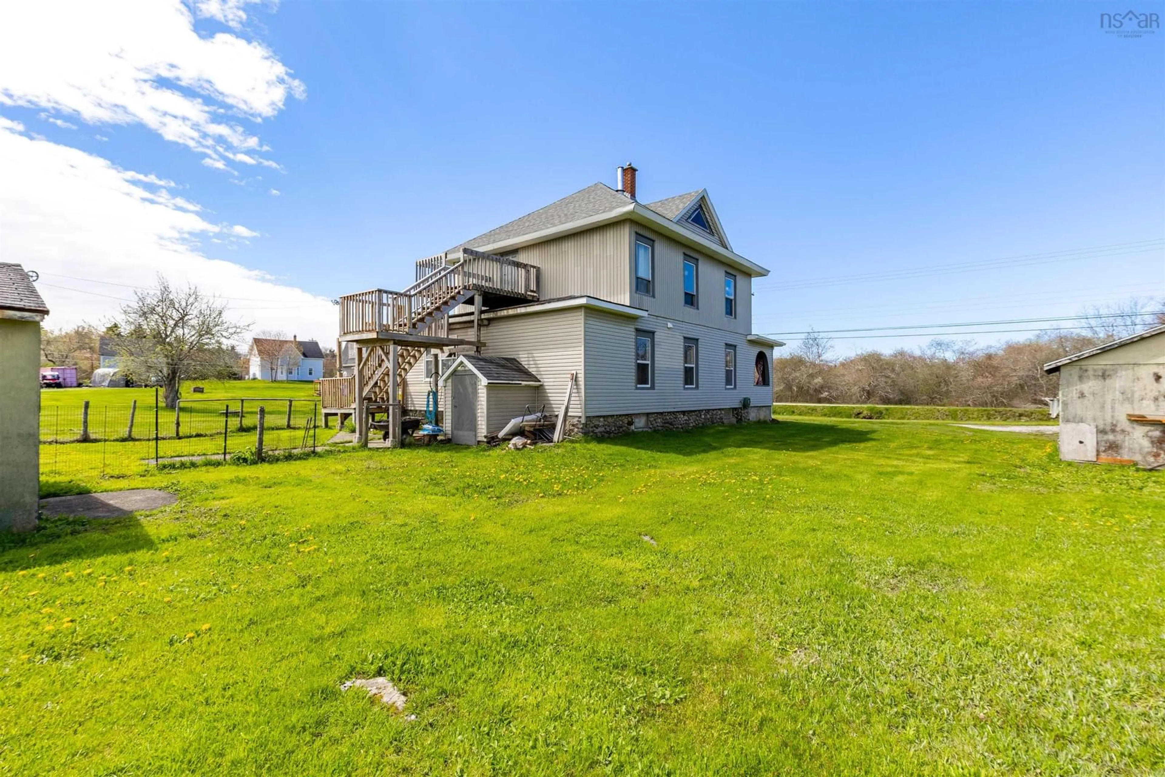 A pic from outside/outdoor area/front of a property/back of a property/a pic from drone, water/lake/river/ocean view for 6908 Highway 3, Eel Brook Nova Scotia B0W 2X0