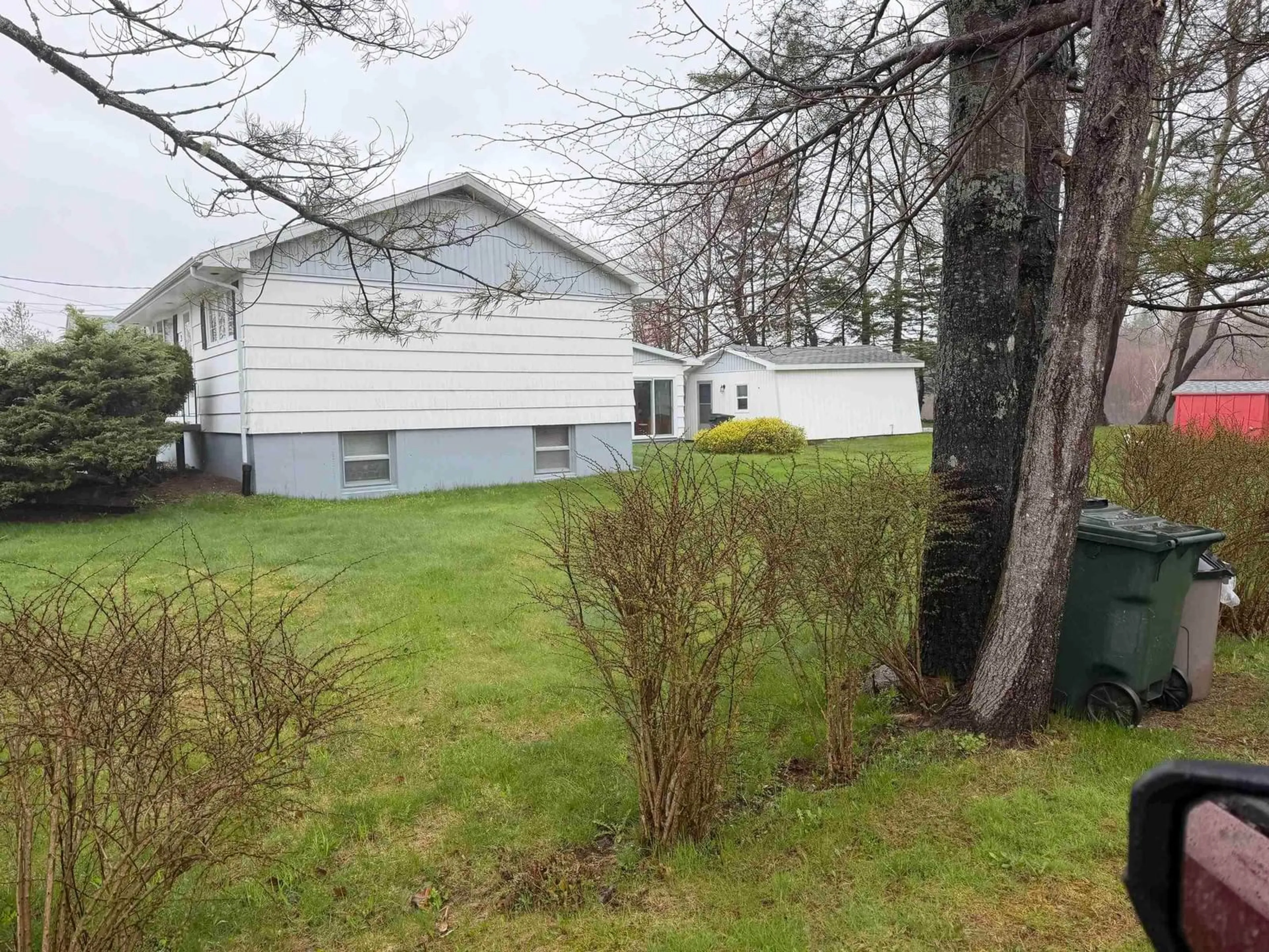 A pic from outside/outdoor area/front of a property/back of a property/a pic from drone, street for 75 Waterview Dr, Coxheath Nova Scotia B1R 1S7