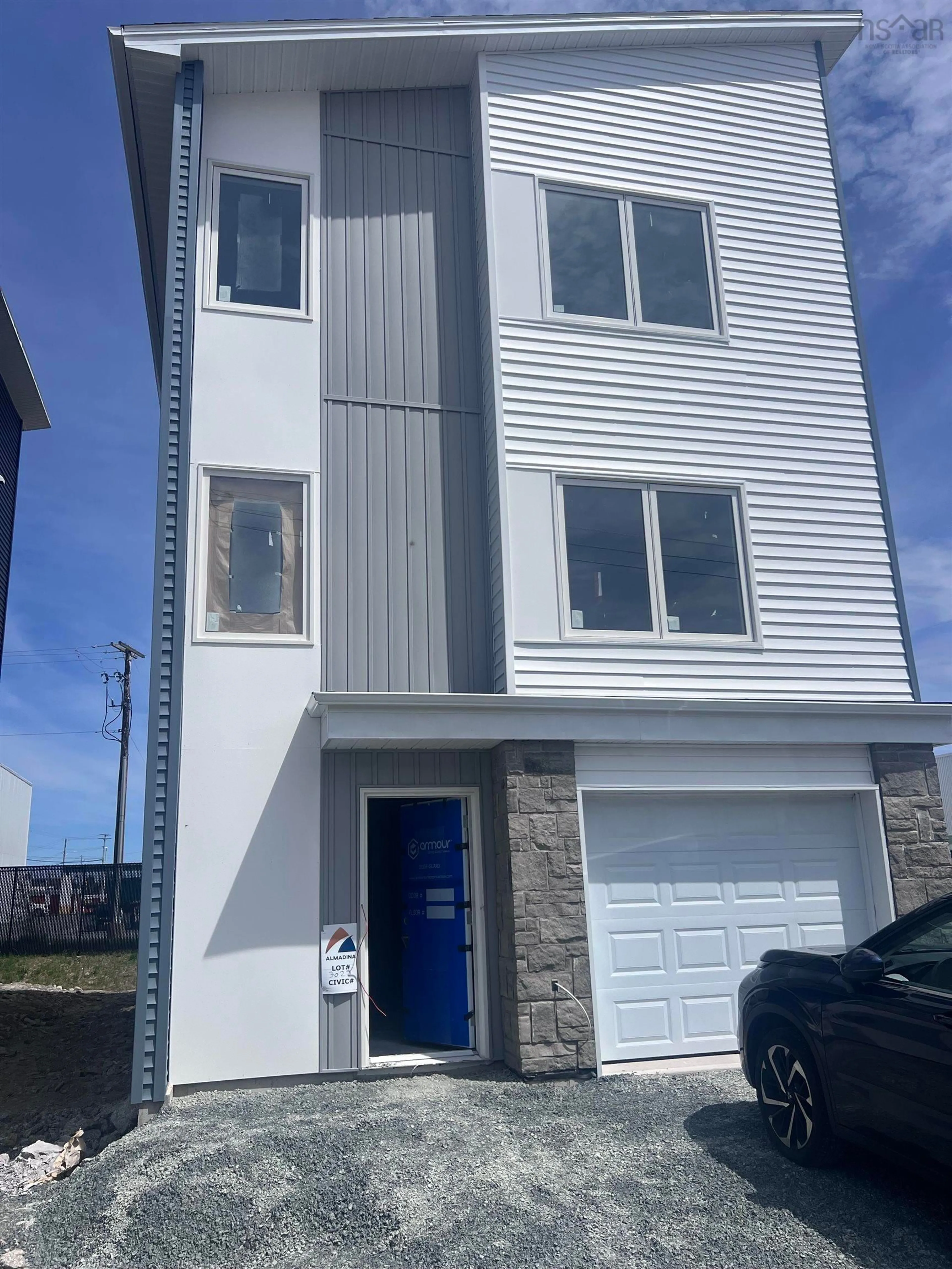 Home with vinyl exterior material, street for 64 Zeppelin Cres, Beechville Nova Scotia B3T 0B0