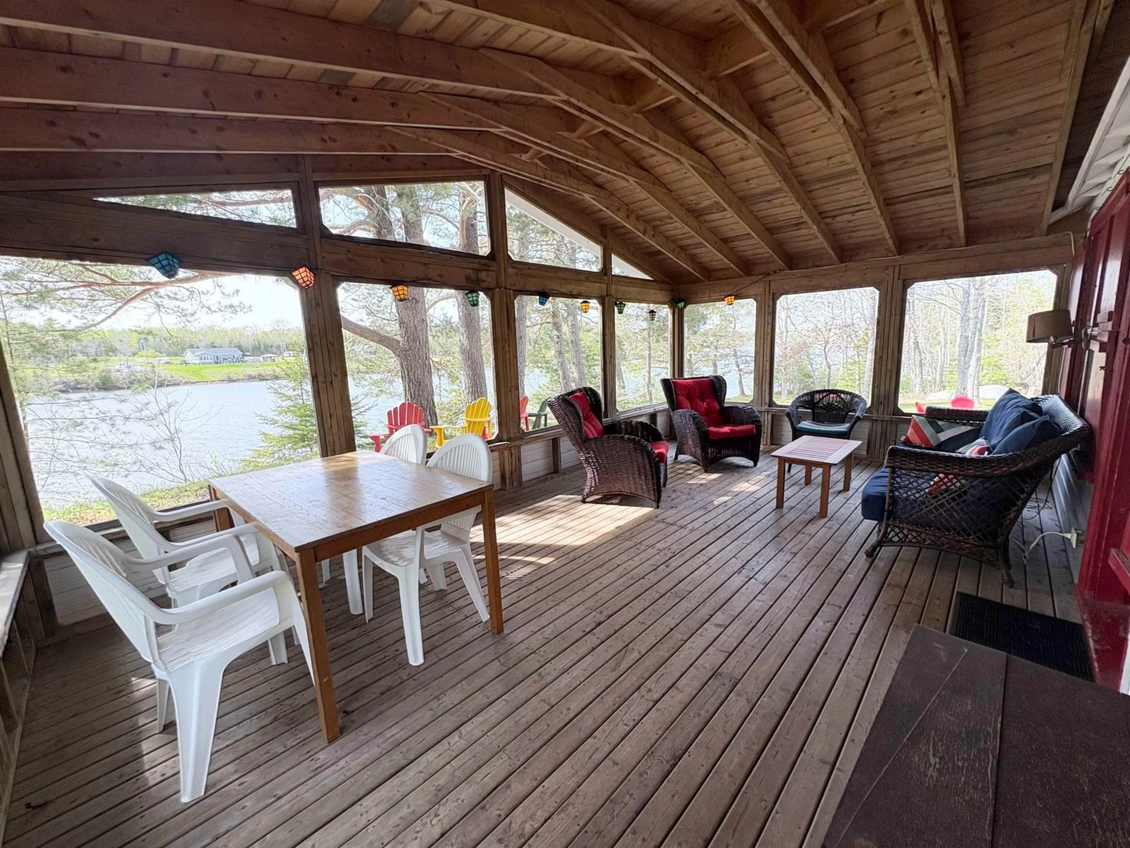 Patio, water/lake/river/ocean view for 48 Mill Rd, Loch Broom Nova Scotia B0K 2A0