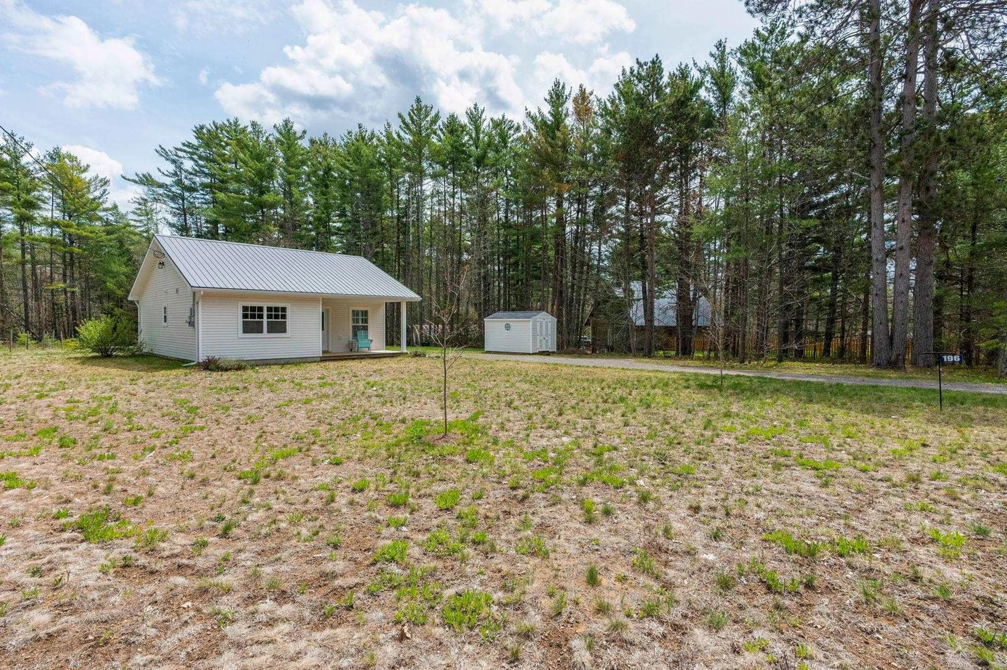 A pic from outside/outdoor area/front of a property/back of a property/a pic from drone, unknown for 196 Brookside Drive, Wilmot Nova Scotia B0P 1R0