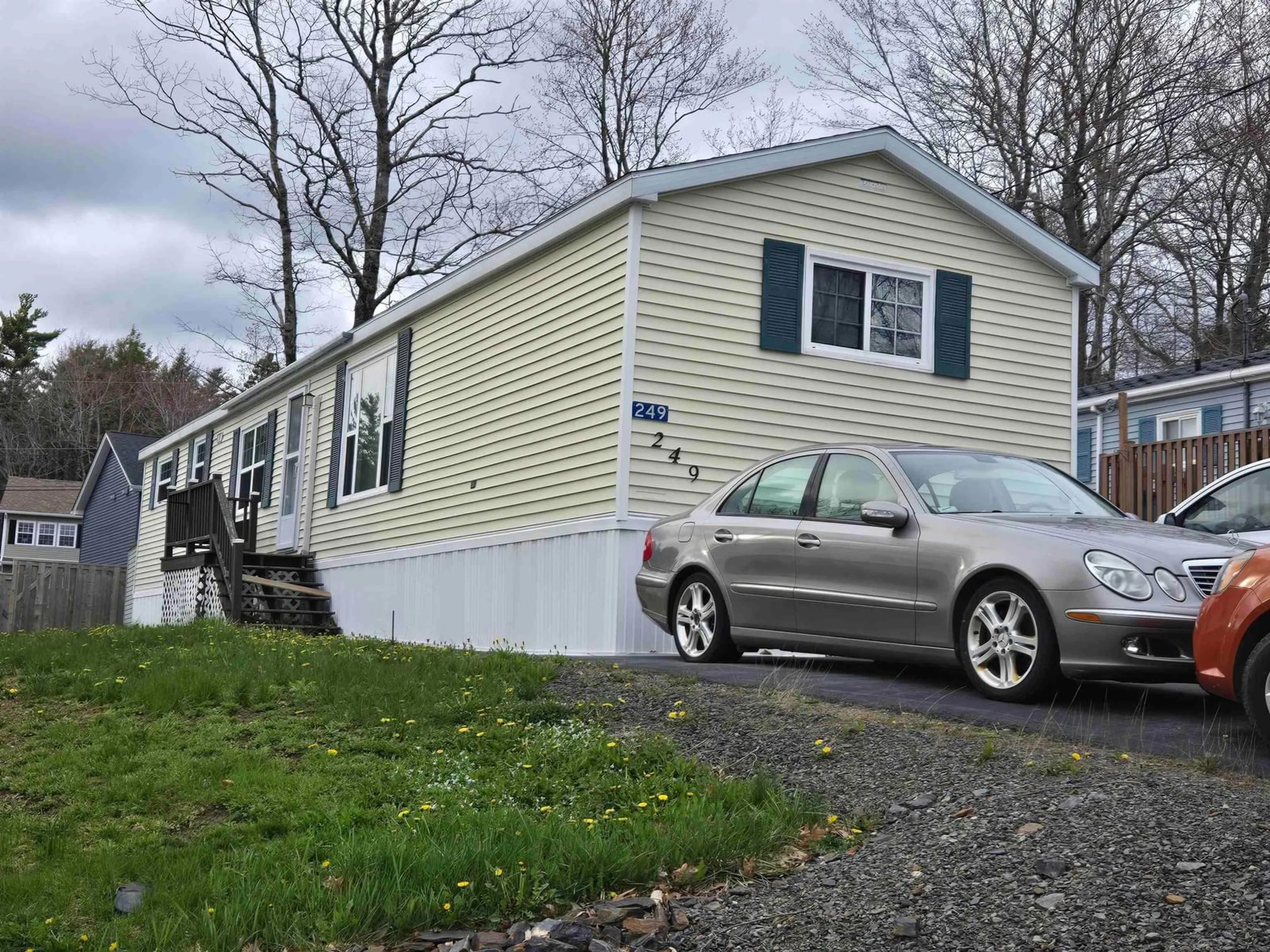 Home with vinyl exterior material, street for 249 Seasons Dr, Bridgewater Nova Scotia B4V 2V6