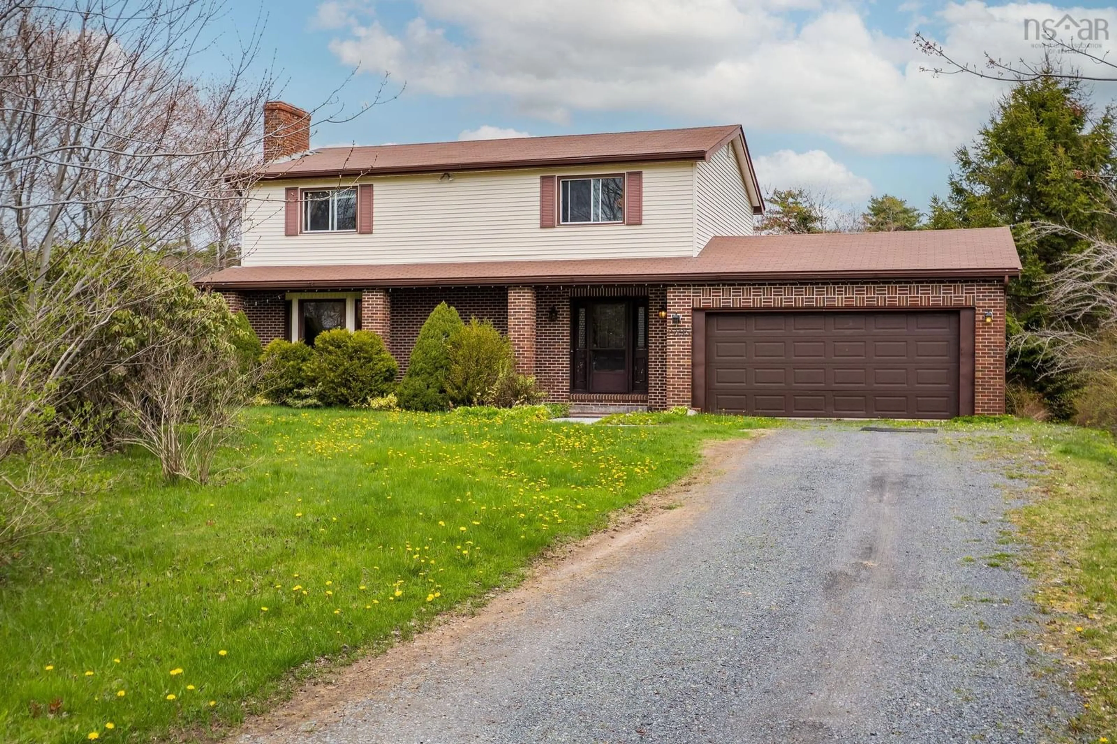 A pic from outside/outdoor area/front of a property/back of a property/a pic from drone, street for 2395 St. Margarets Bay Rd, Timberlea Nova Scotia B3T 1J3
