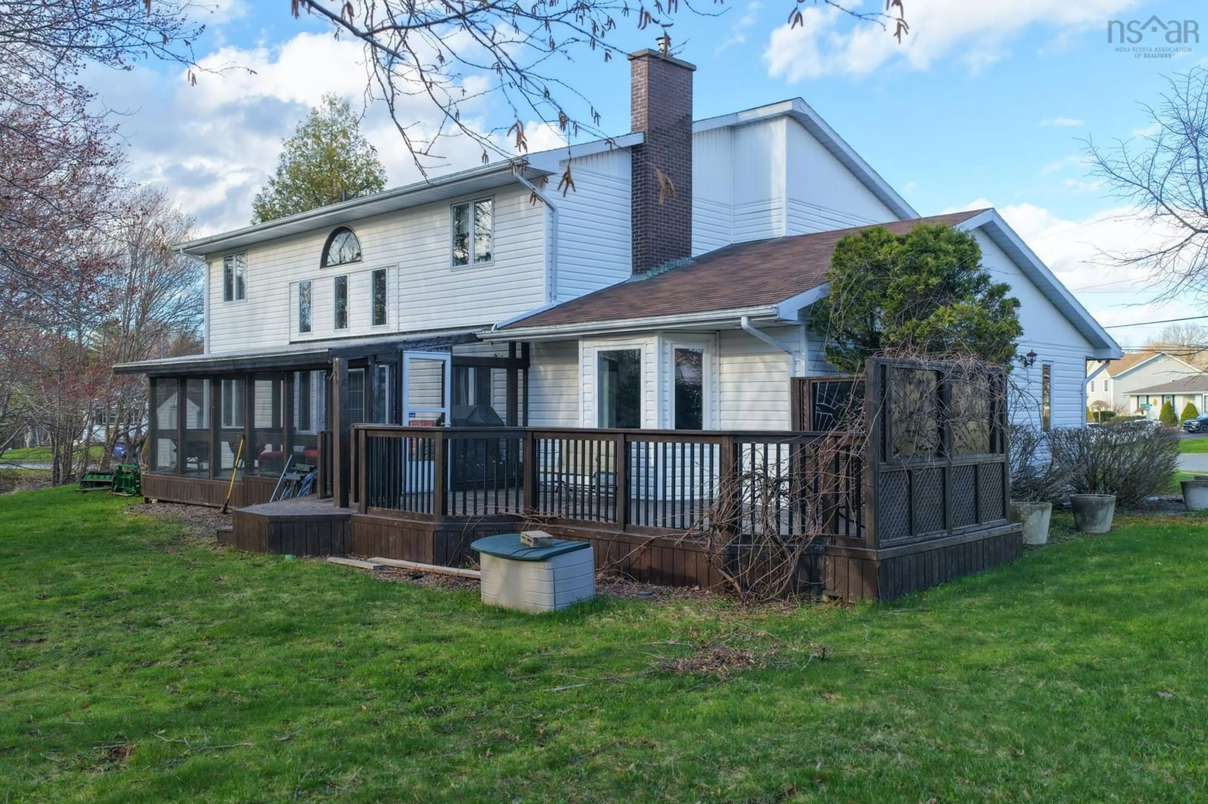 Patio, unknown for 206 Fatima Dr, Sydney River Nova Scotia B1S 1L8