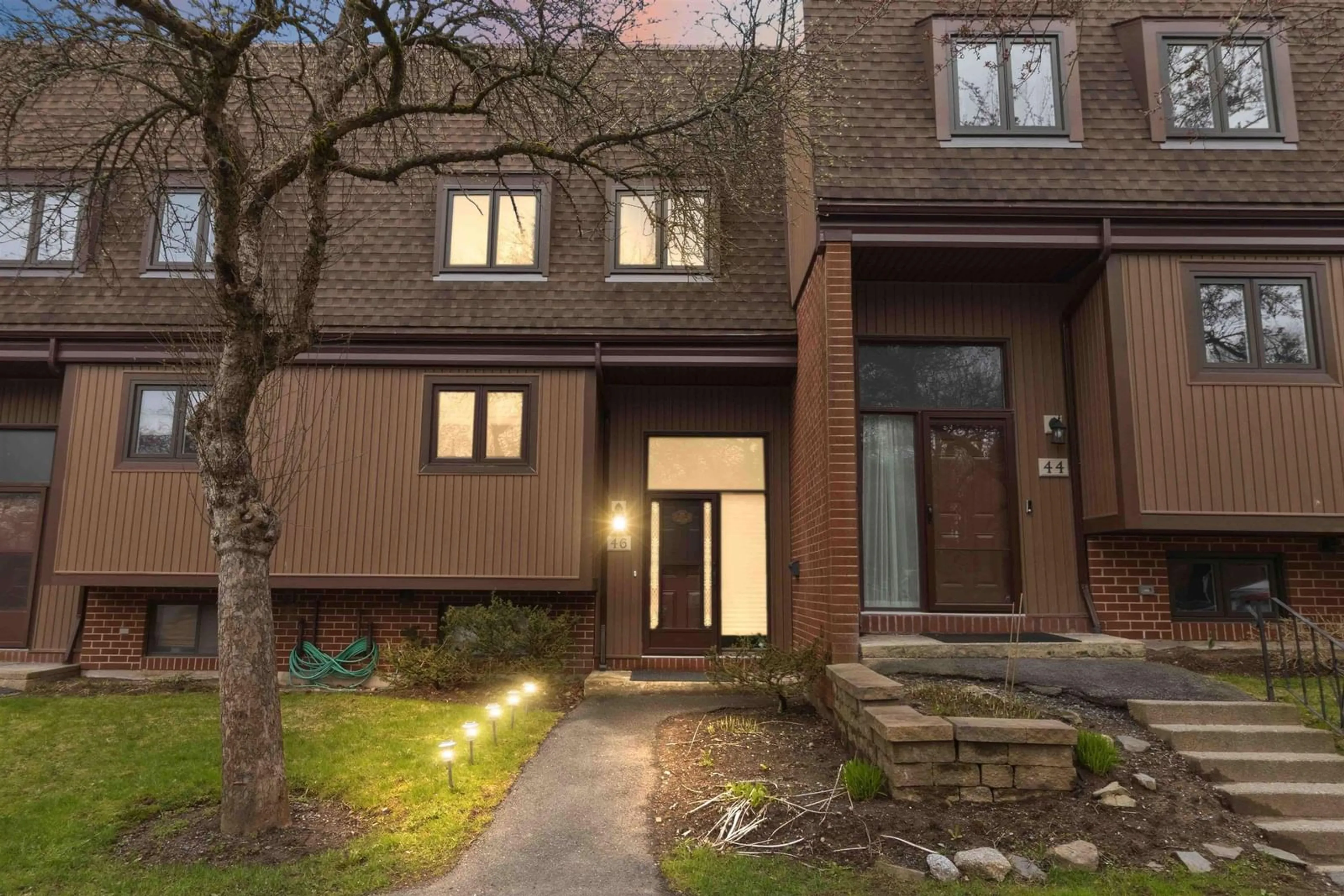 Home with brick exterior material, street for 46 Hanover Crt, Clayton Park Nova Scotia B3M 3K6
