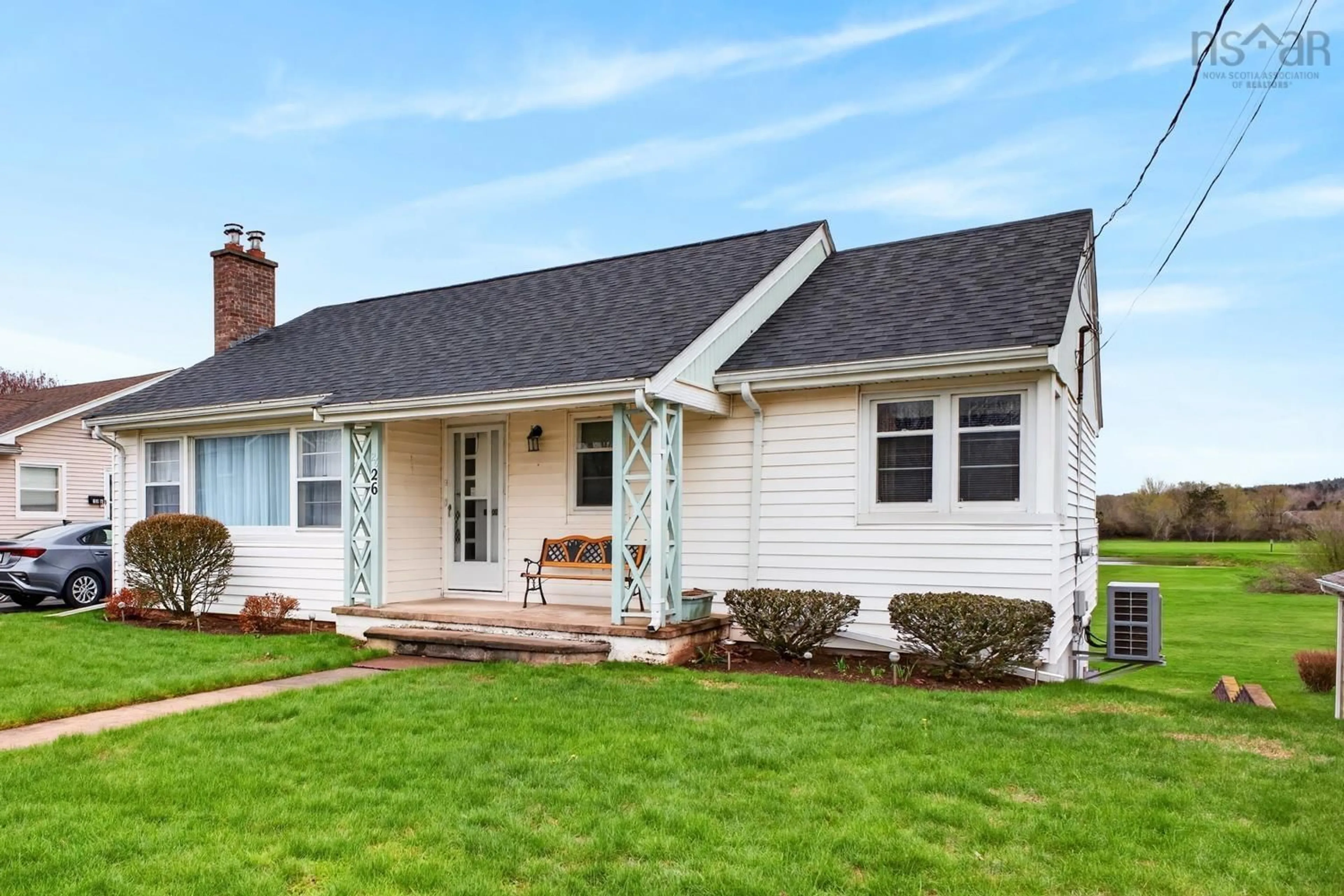 Home with vinyl exterior material, street for 26 Roosevelt Ave, Truro Nova Scotia B2N 1B6