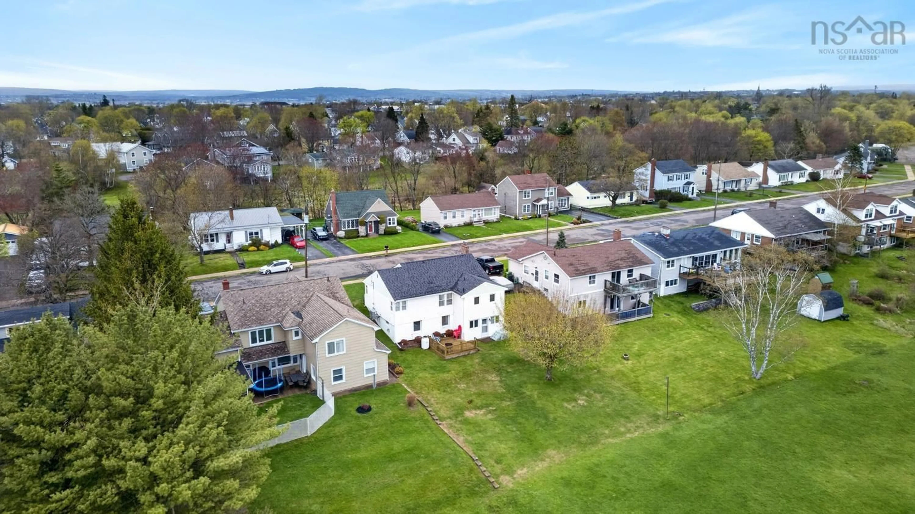 A pic from outside/outdoor area/front of a property/back of a property/a pic from drone, street for 26 Roosevelt Ave, Truro Nova Scotia B2N 1B6