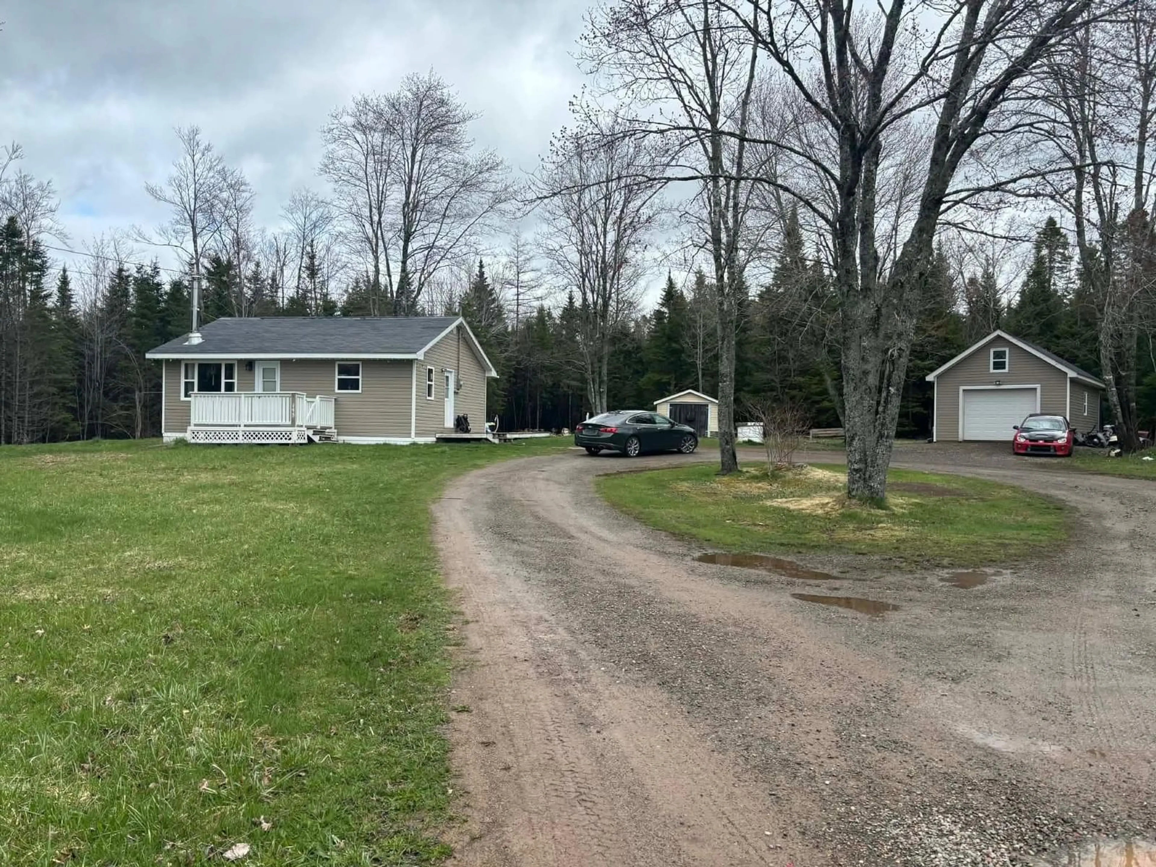 A pic from outside/outdoor area/front of a property/back of a property/a pic from drone, street for 195 Brentwood Rd, Brentwood Nova Scotia B0N 1C0