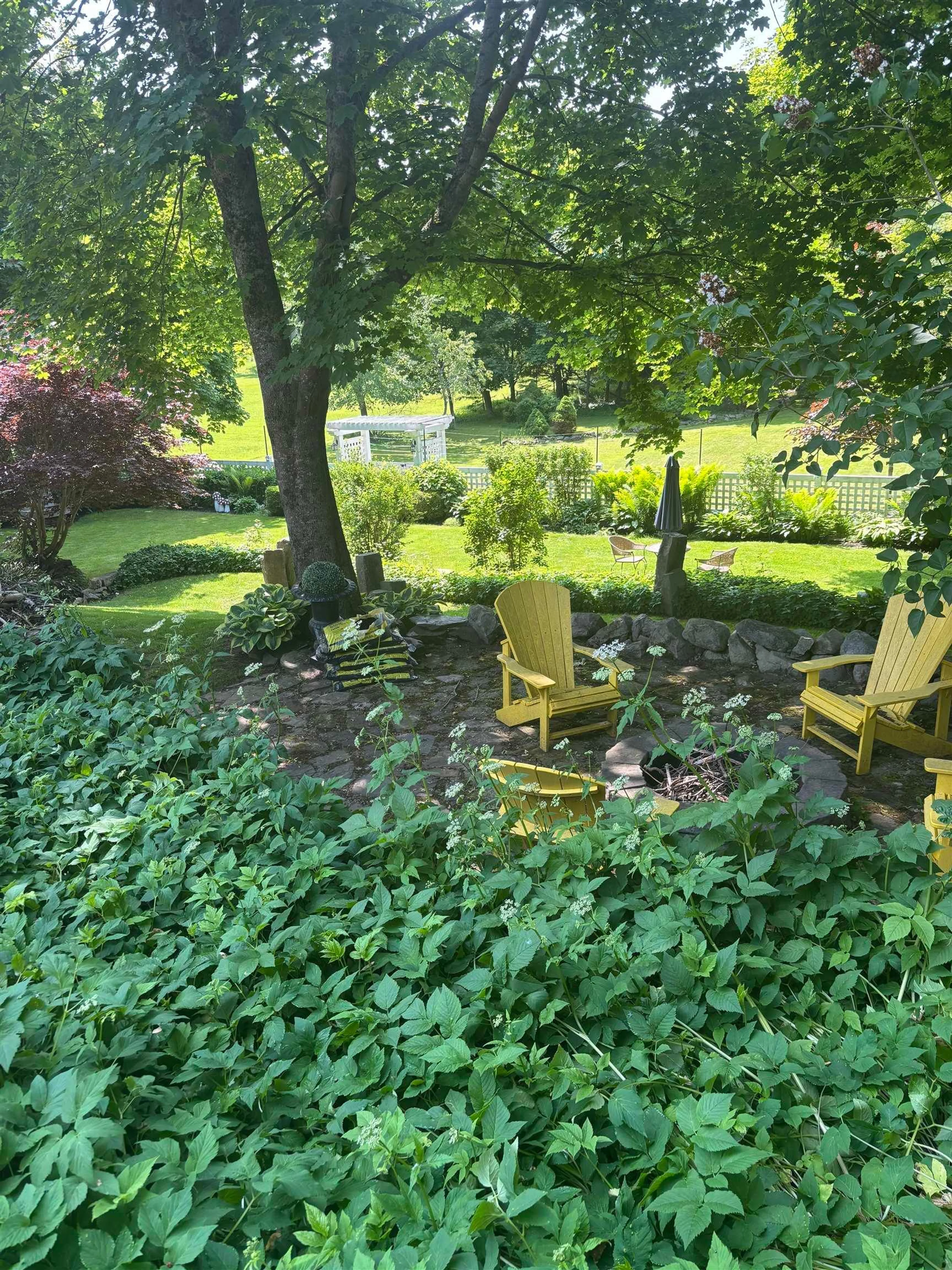 Patio, forest/trees view for 46 Highland Dr, Truro Nova Scotia B2N 1B9