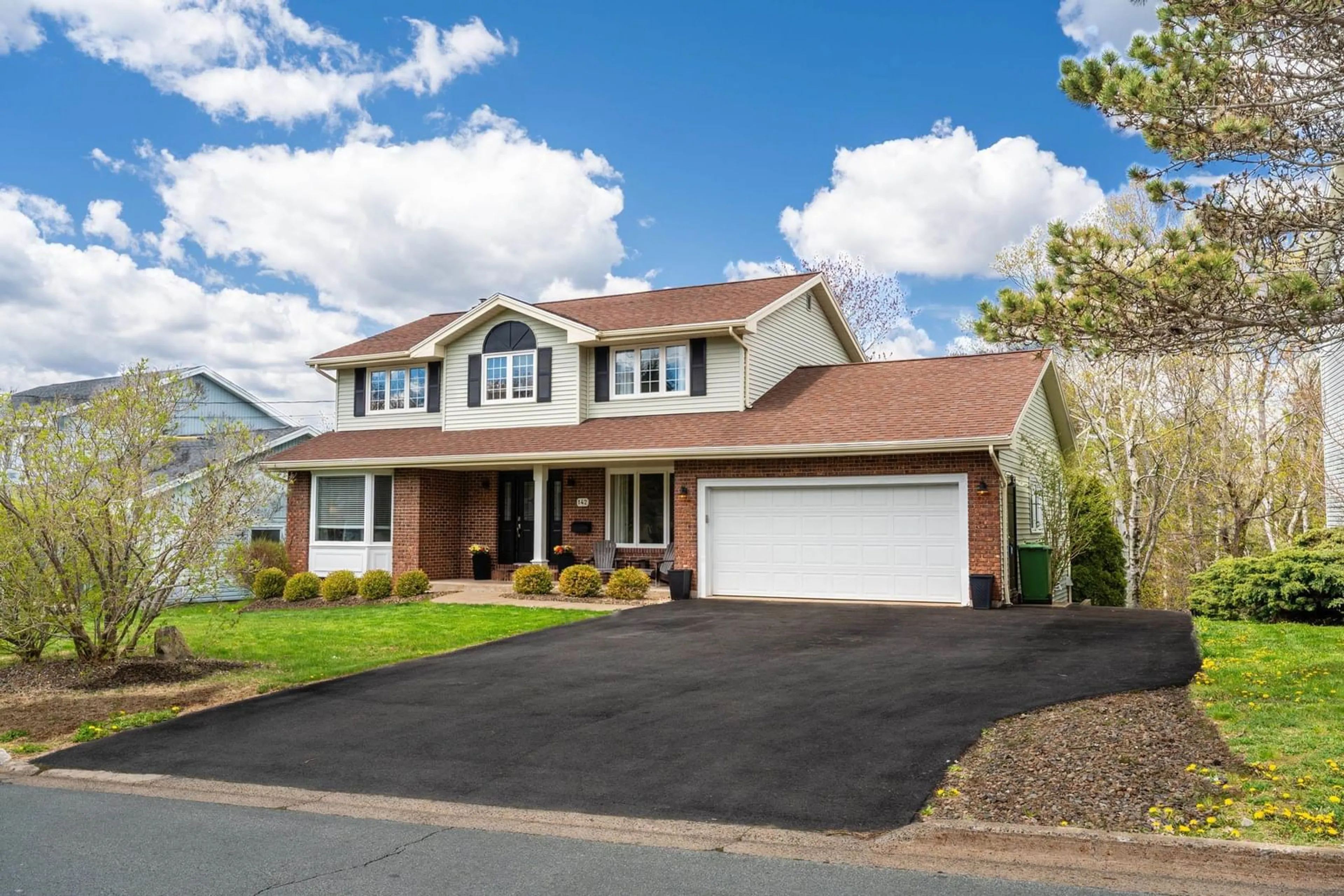 Home with vinyl exterior material, street for 142 Ridgevale Dr, Bedford Nova Scotia B4A 3S5
