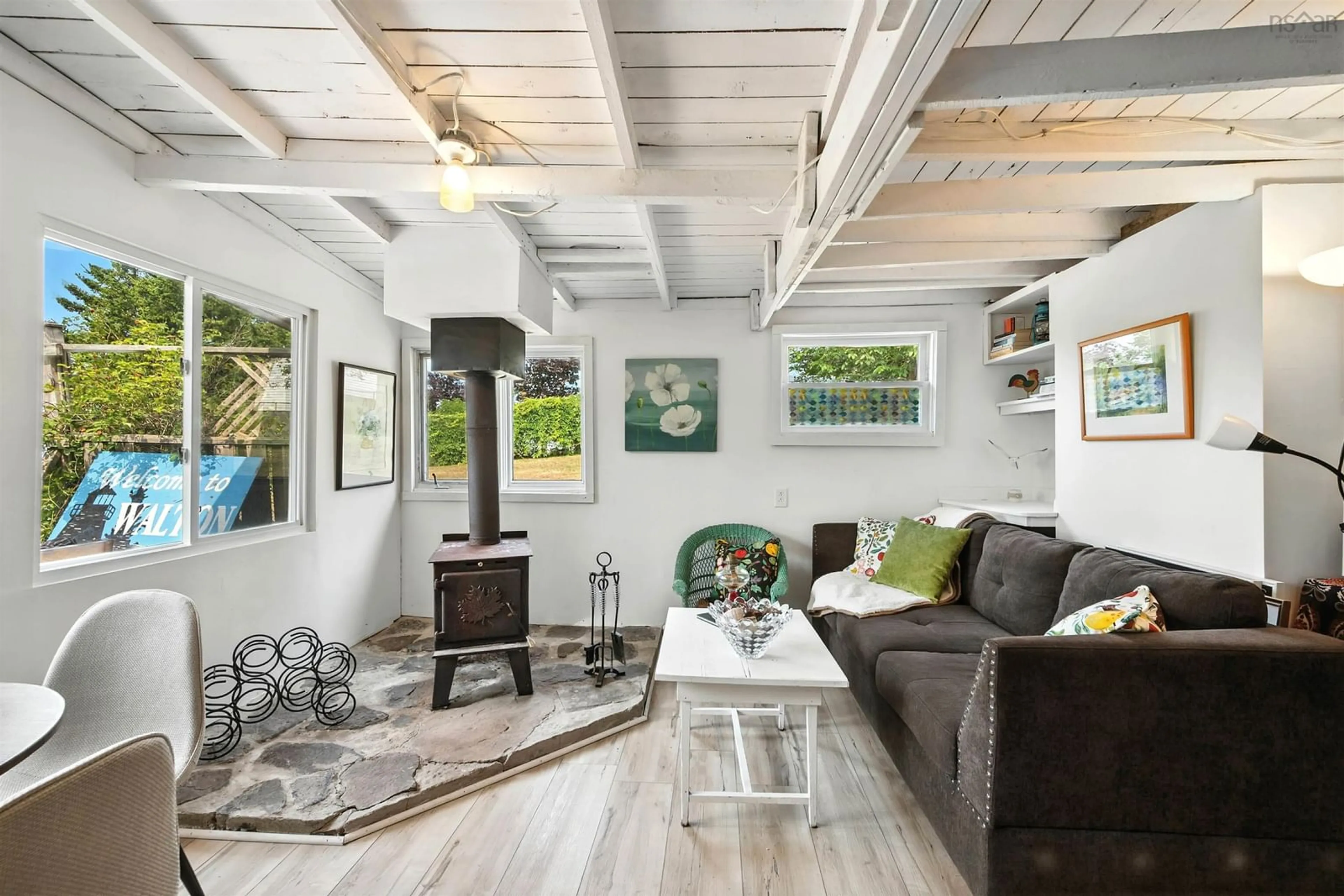 Living room with furniture, unknown for 101 Lorne Smith Rd, Walton Nova Scotia B0N 2R0