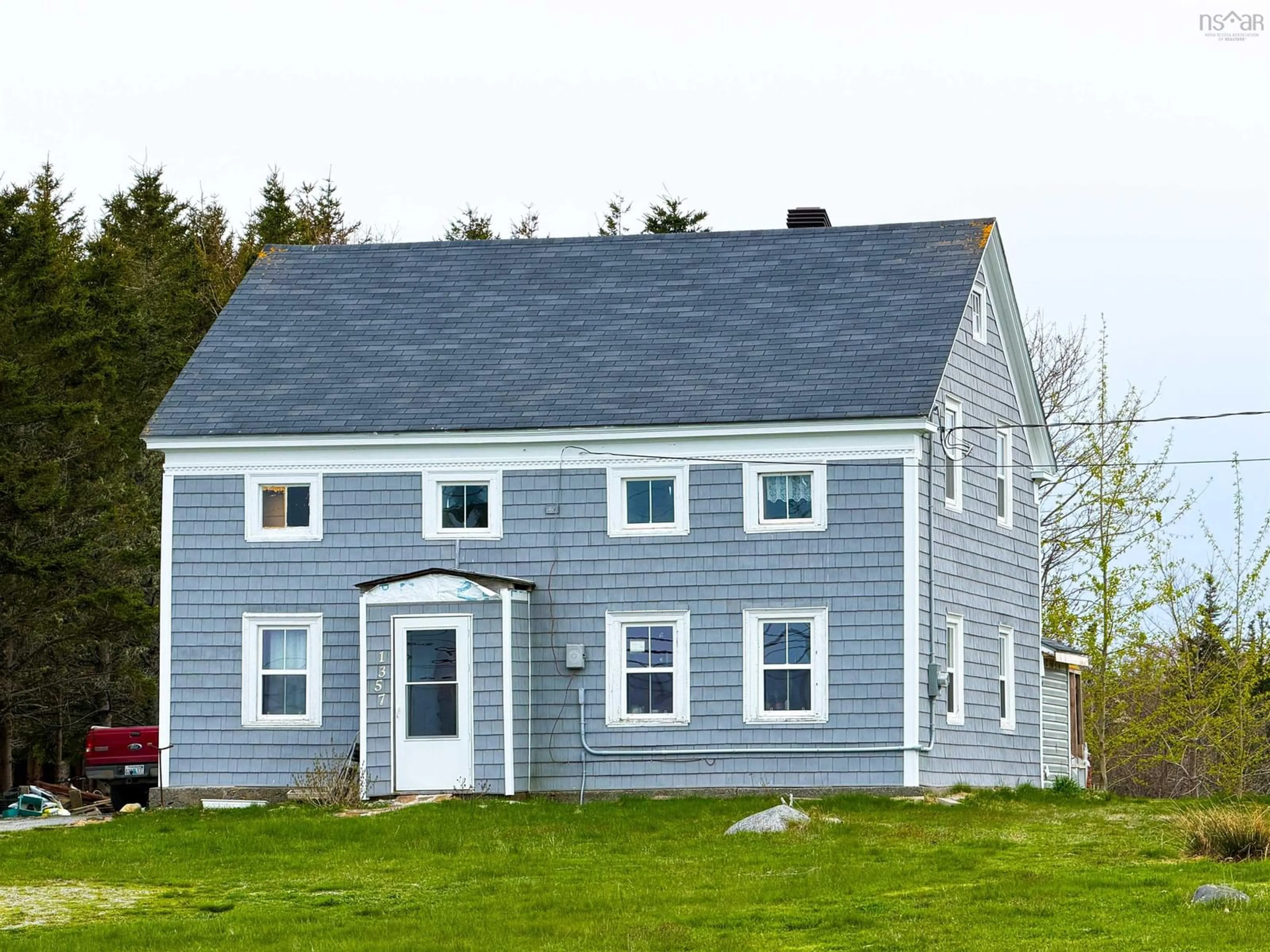 Home with vinyl exterior material, building for 1357 Highway 330, Centreville Nova Scotia B0W 1P0