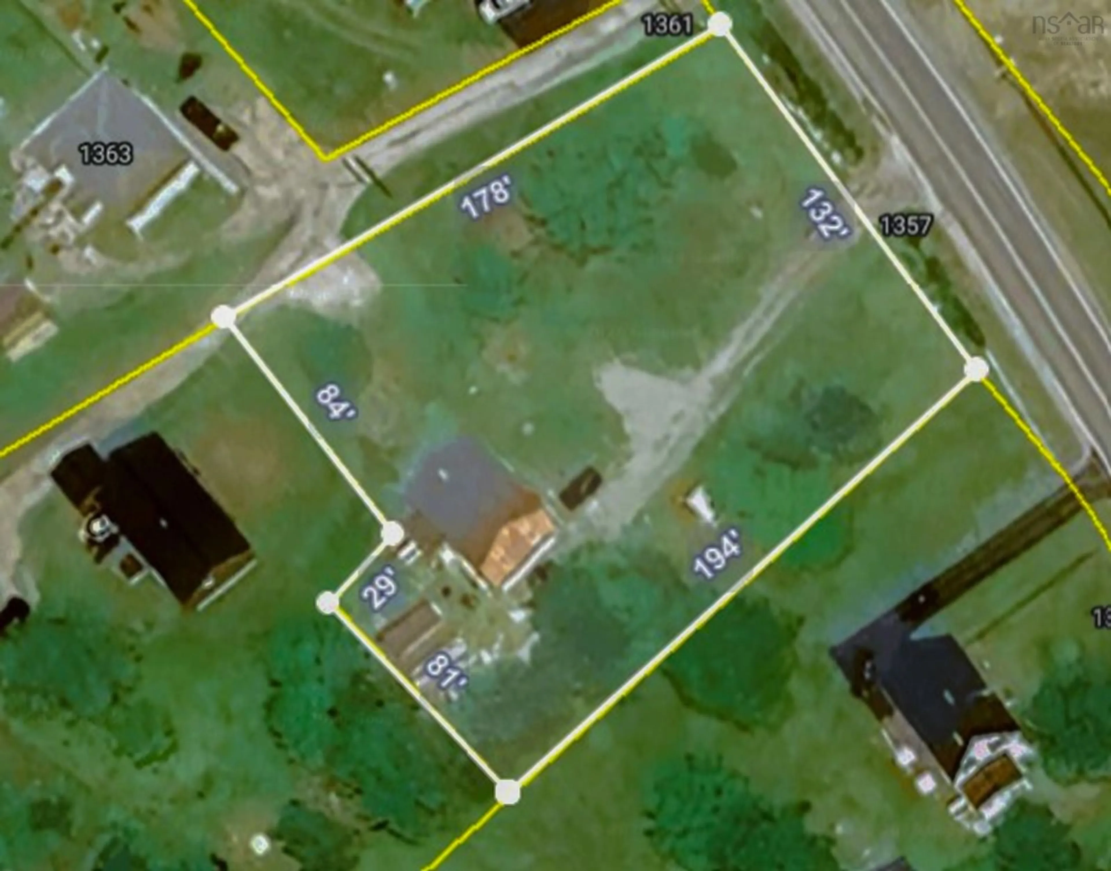 A pic from outside/outdoor area/front of a property/back of a property/a pic from drone, street for 1357 Highway 330, Centreville Nova Scotia B0W 1P0
