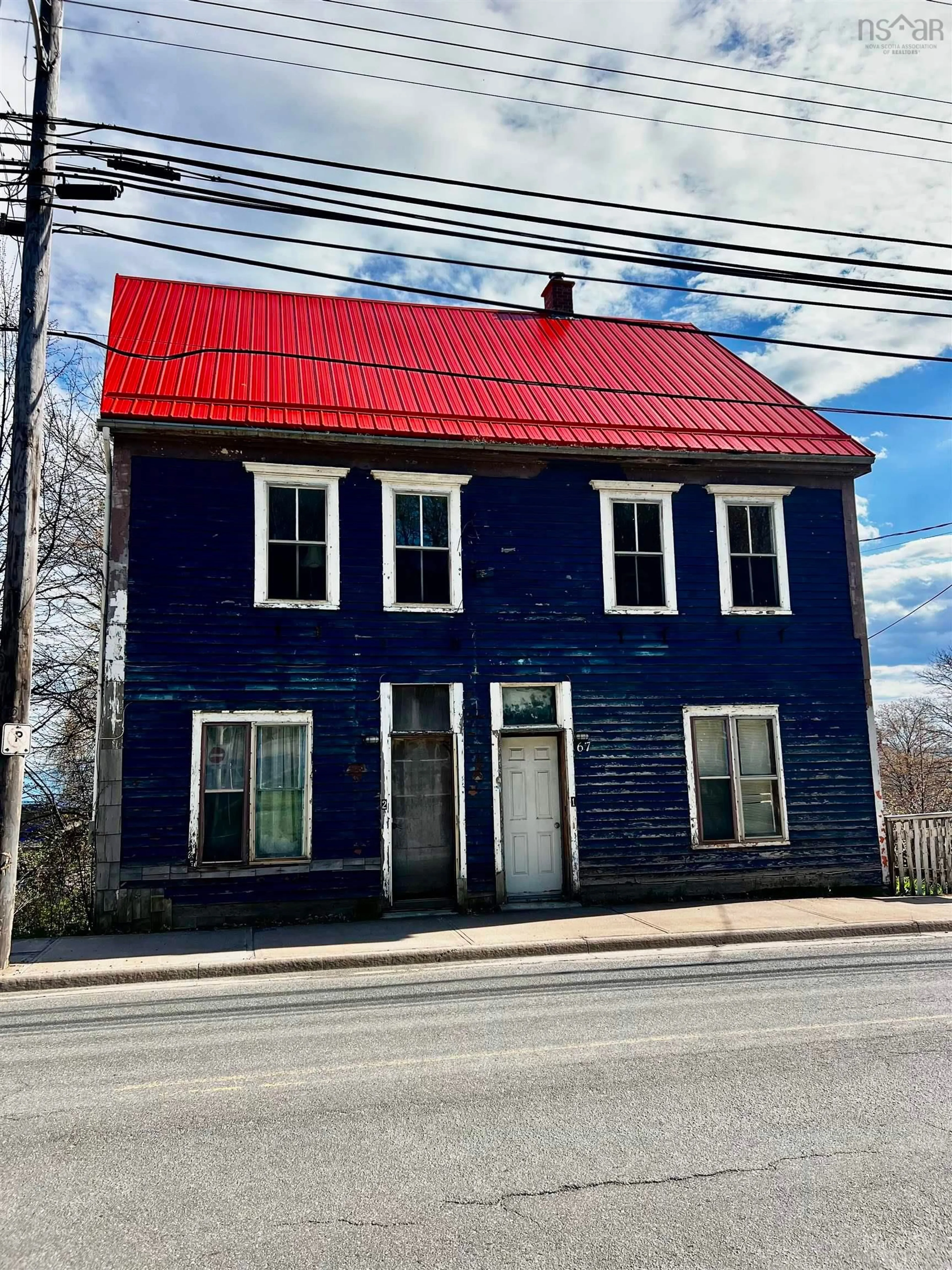 Home with vinyl exterior material, building for 67 Church Street, Pictou, Pictou Nova Scotia B0K 1H0