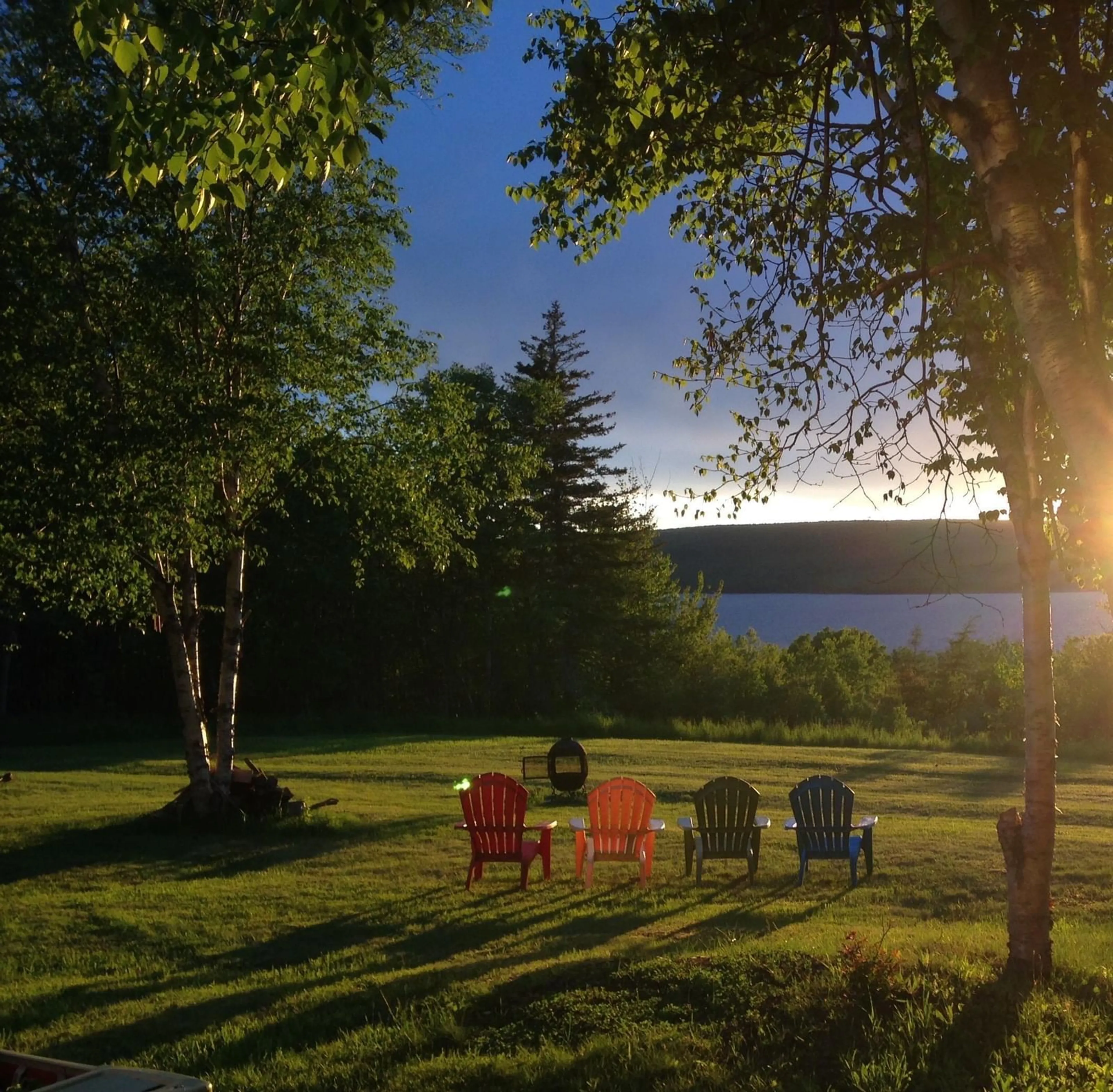 Patio, water/lake/river/ocean view for 8212 Kempt Head Rd, Kempt Head Nova Scotia B1X 1R8