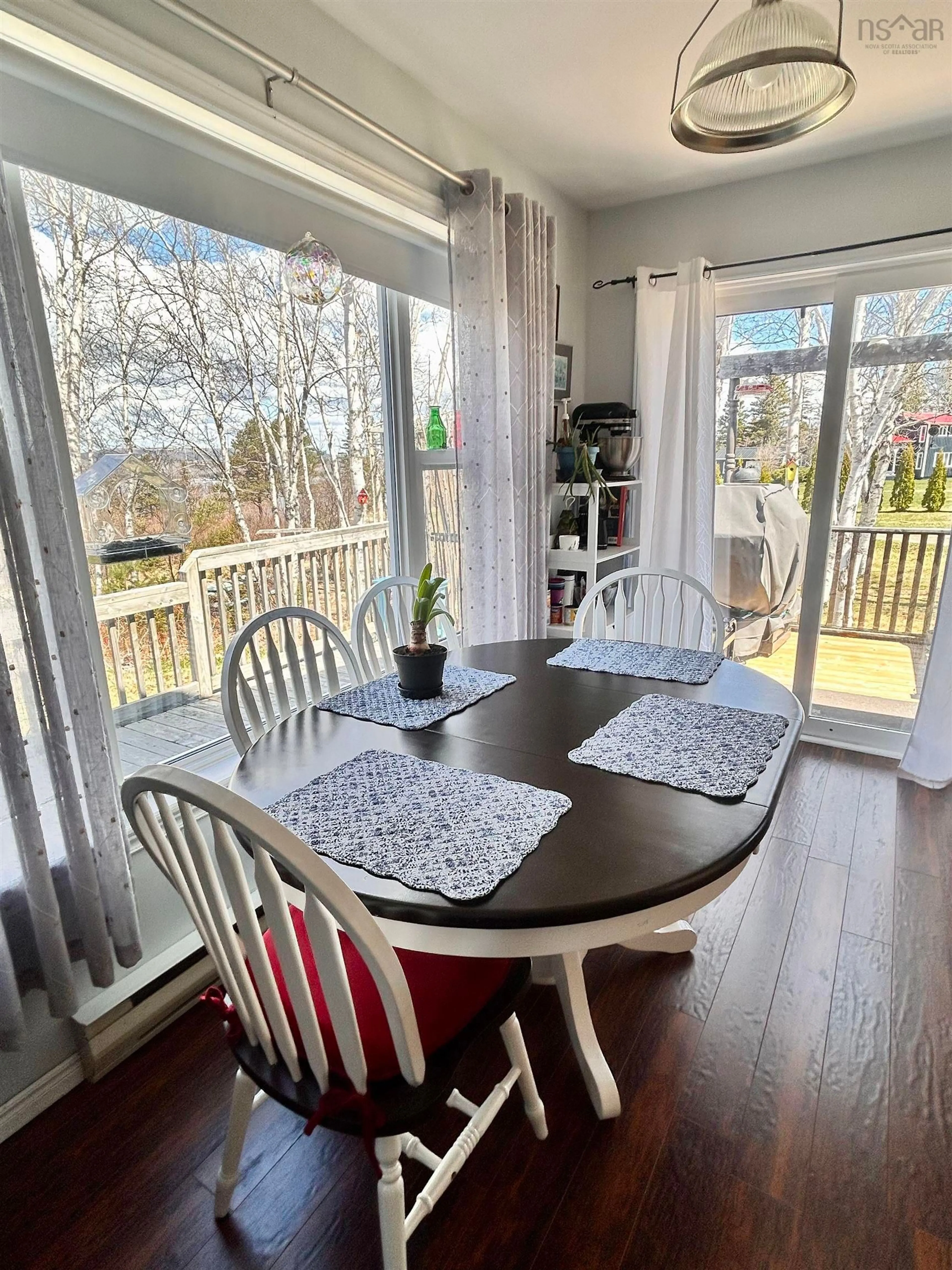 Dining room, wood/laminate floor for 8212 Kempt Head Rd, Kempt Head Nova Scotia B1X 1R8