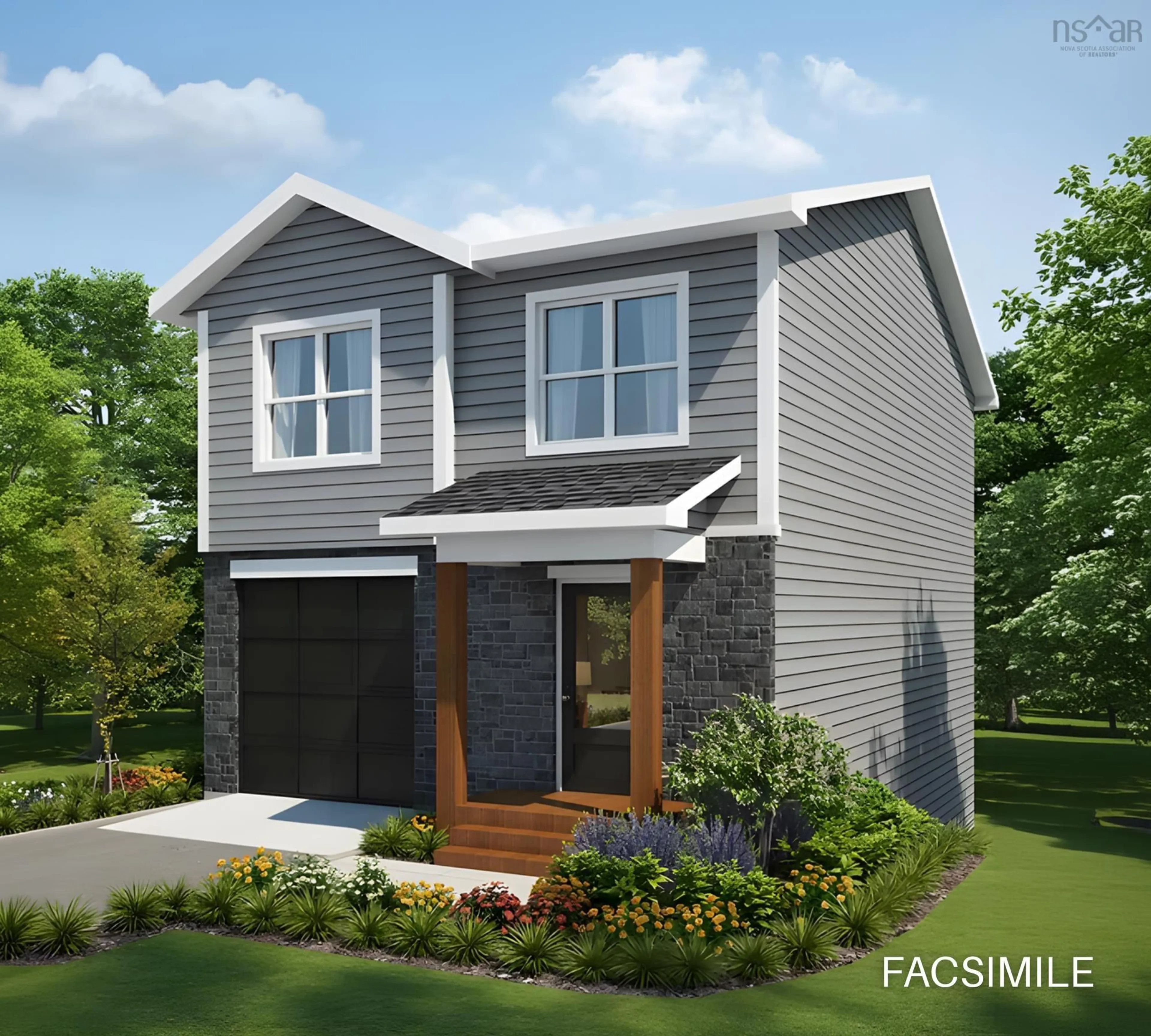 Home with brick exterior material, street for 197 Darner Dr #DA-58, Beaver Bank Nova Scotia B4G 0E2