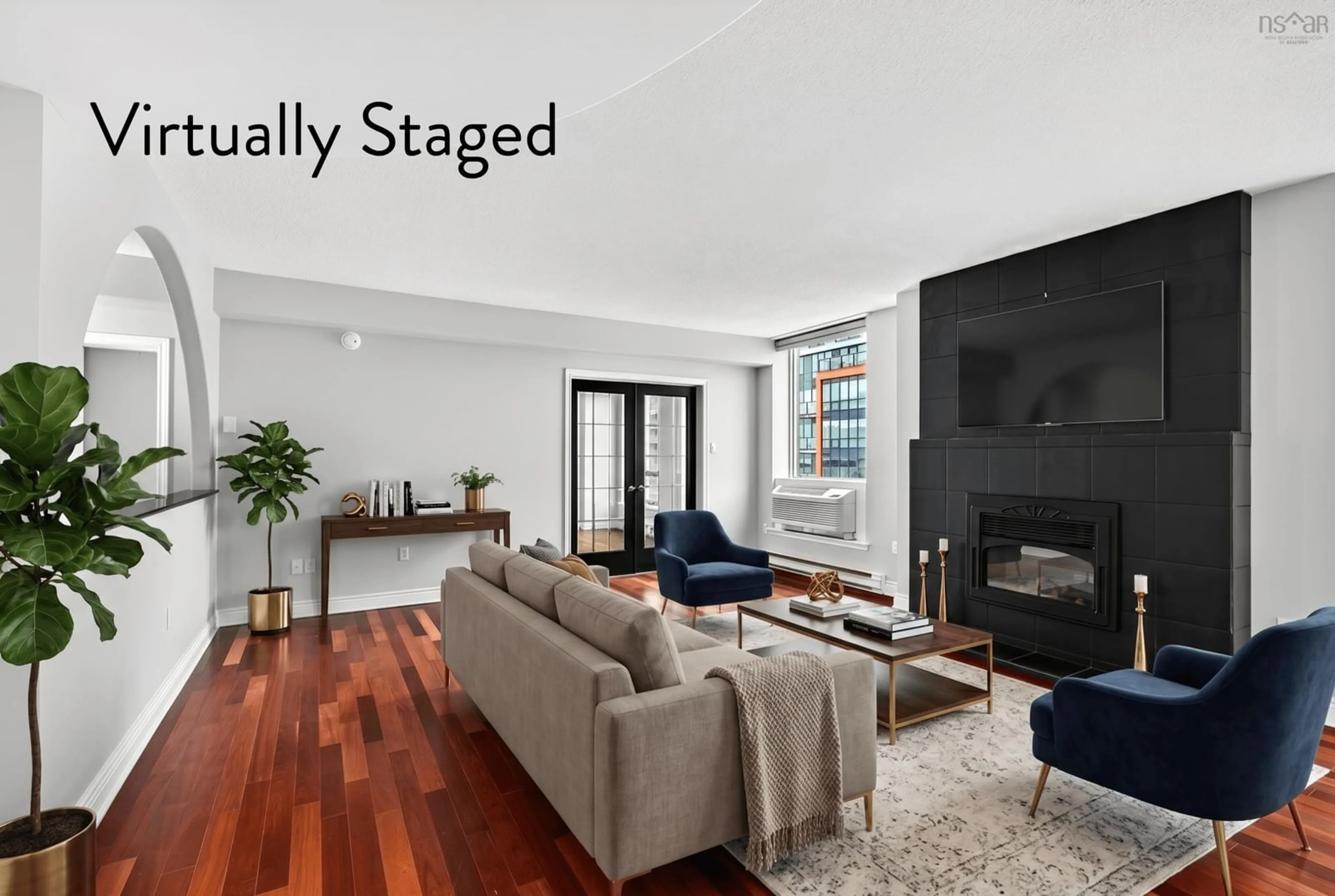 Living room with furniture, unknown for 1465 Brenton St #1101, Halifax Nova Scotia B3J 3T3