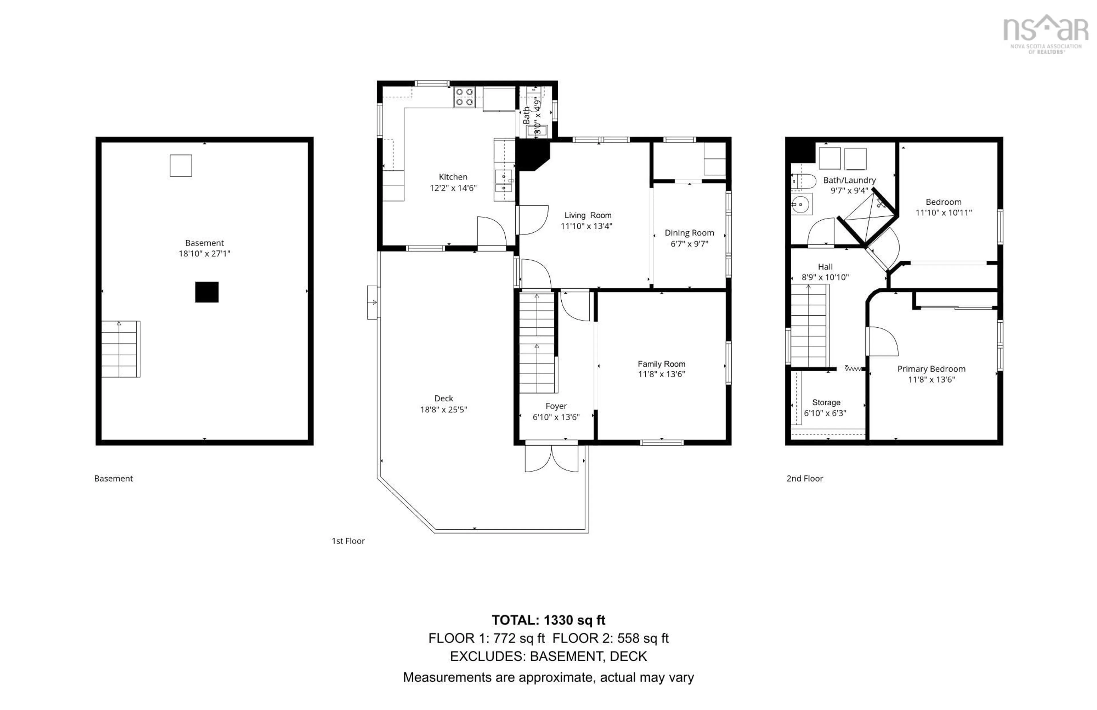 Floor plan for 1802 King Street, Windsor Nova Scotia B0N 2T0