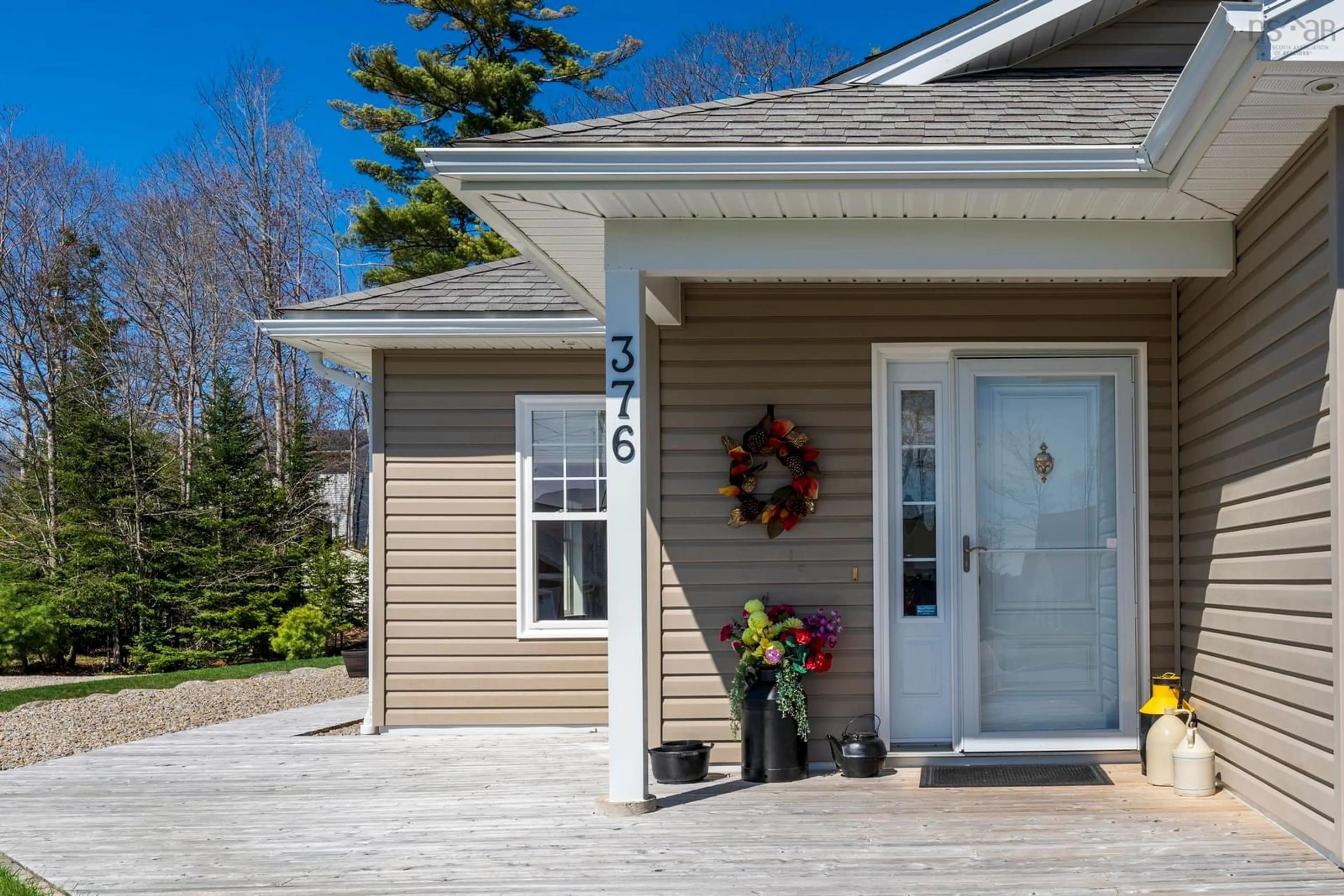 Home with vinyl exterior material, street for Glen Allan Drive Dr #376, Bridgewater Nova Scotia B4V 0A9