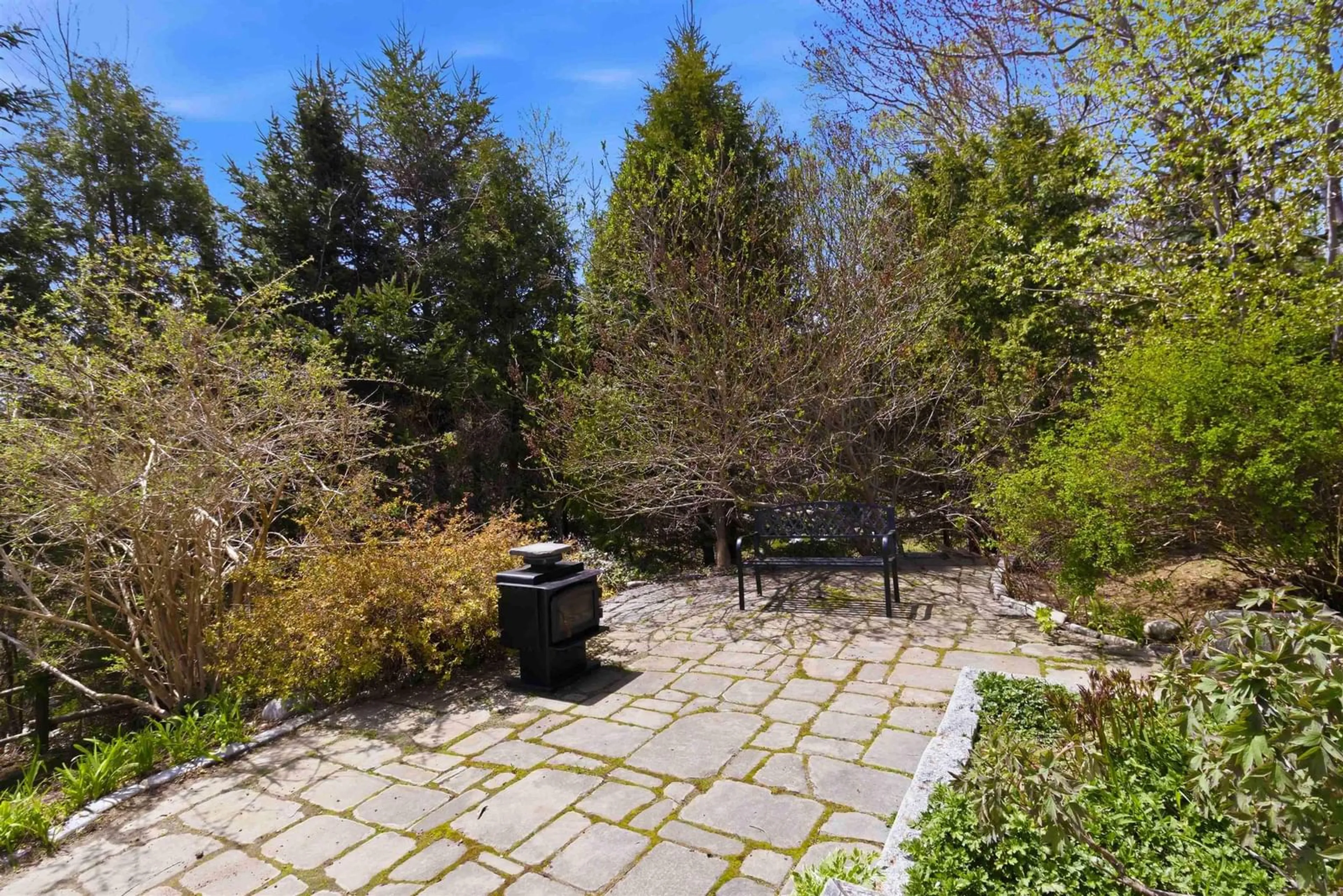 Patio, forest/trees view for 2612 Highway 329, Northwest Cove Nova Scotia B0J 1J0