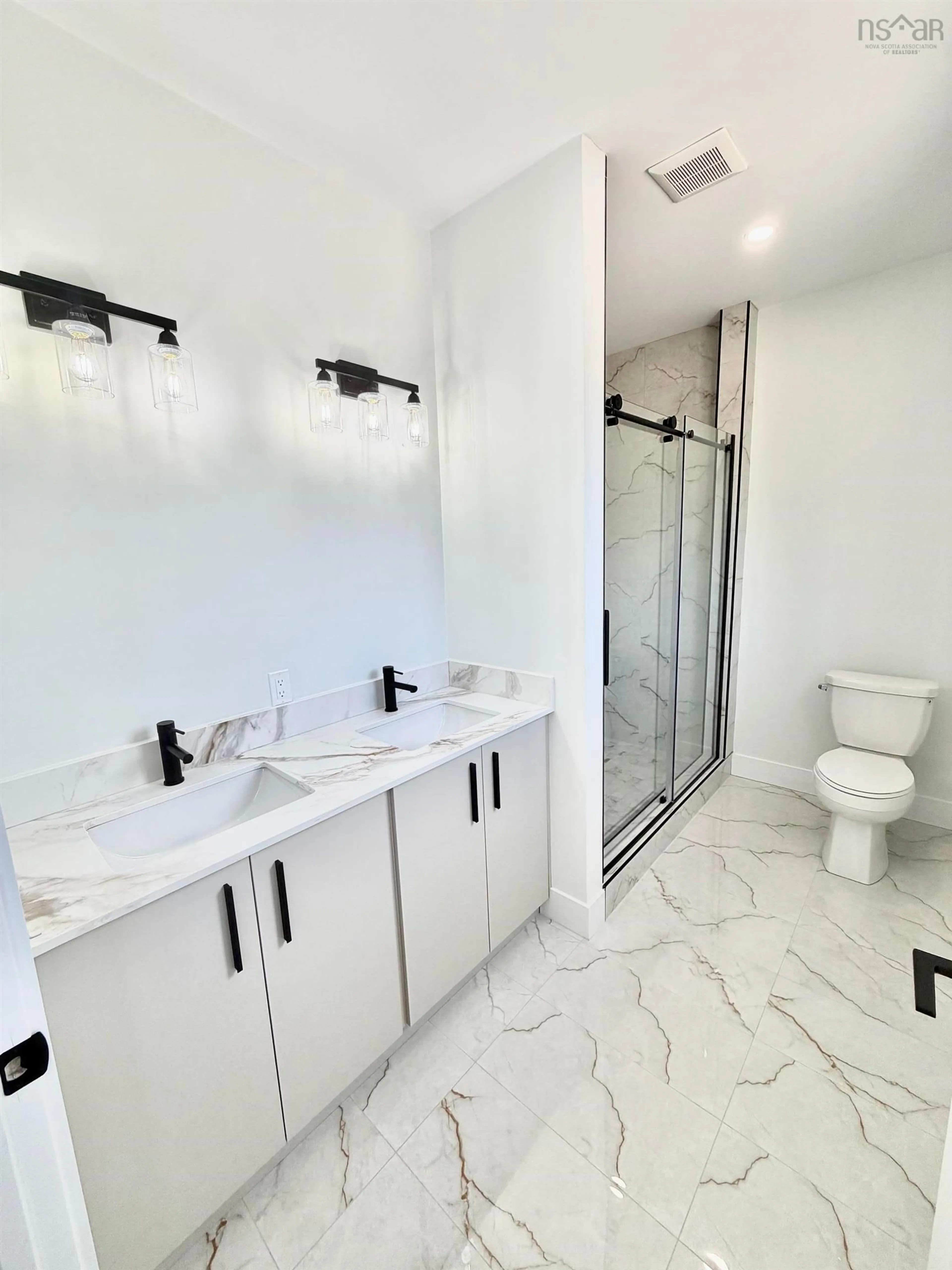 Contemporary bathroom, ceramic/tile floor for 32 Raihaven Lane, Whites Lake Nova Scotia B3T 1V6